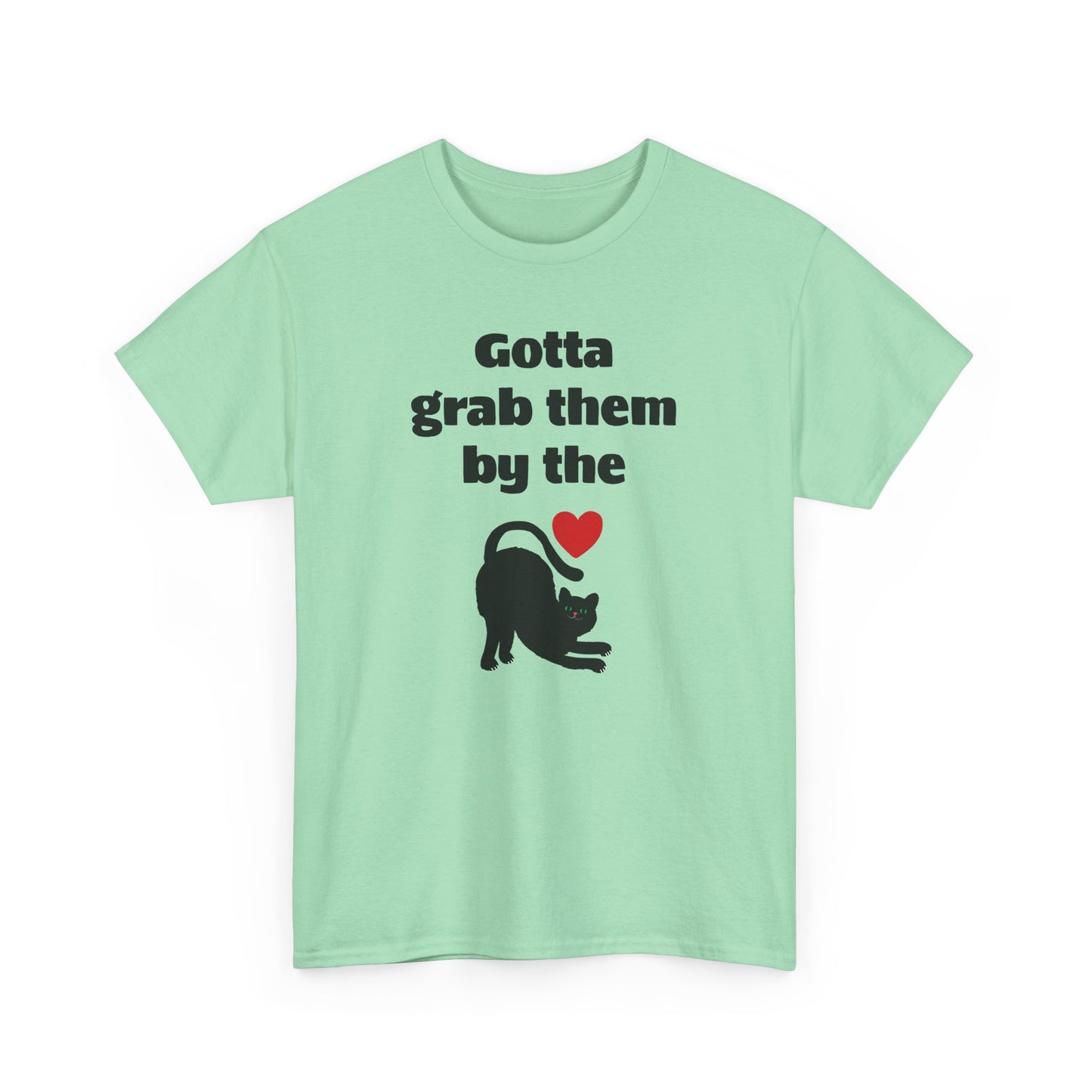 Grab the Cat, Unisex Heavy Cotton Tee - Psychonaut Swag