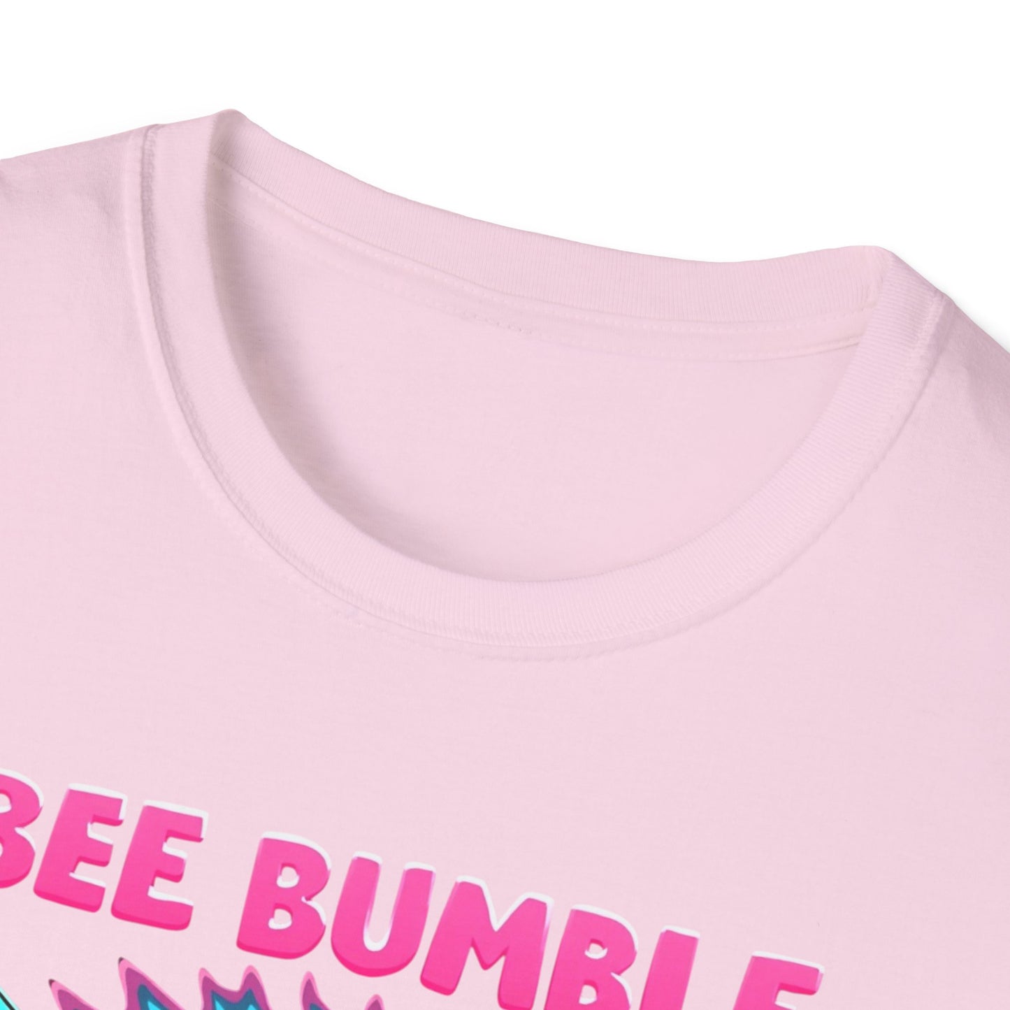 Bee Bumble T-Shirt, Retro Graphic Tee, Softstyle Unisex Shirt, Summer Fashion, Gift for Beekeepers, Eco-Friendly Tee - Psychonaut Swag