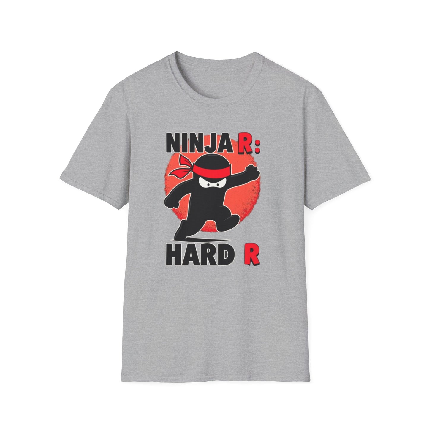 Ninja R, Unisex Softstyle T-Shirt - Psychonaut Swag