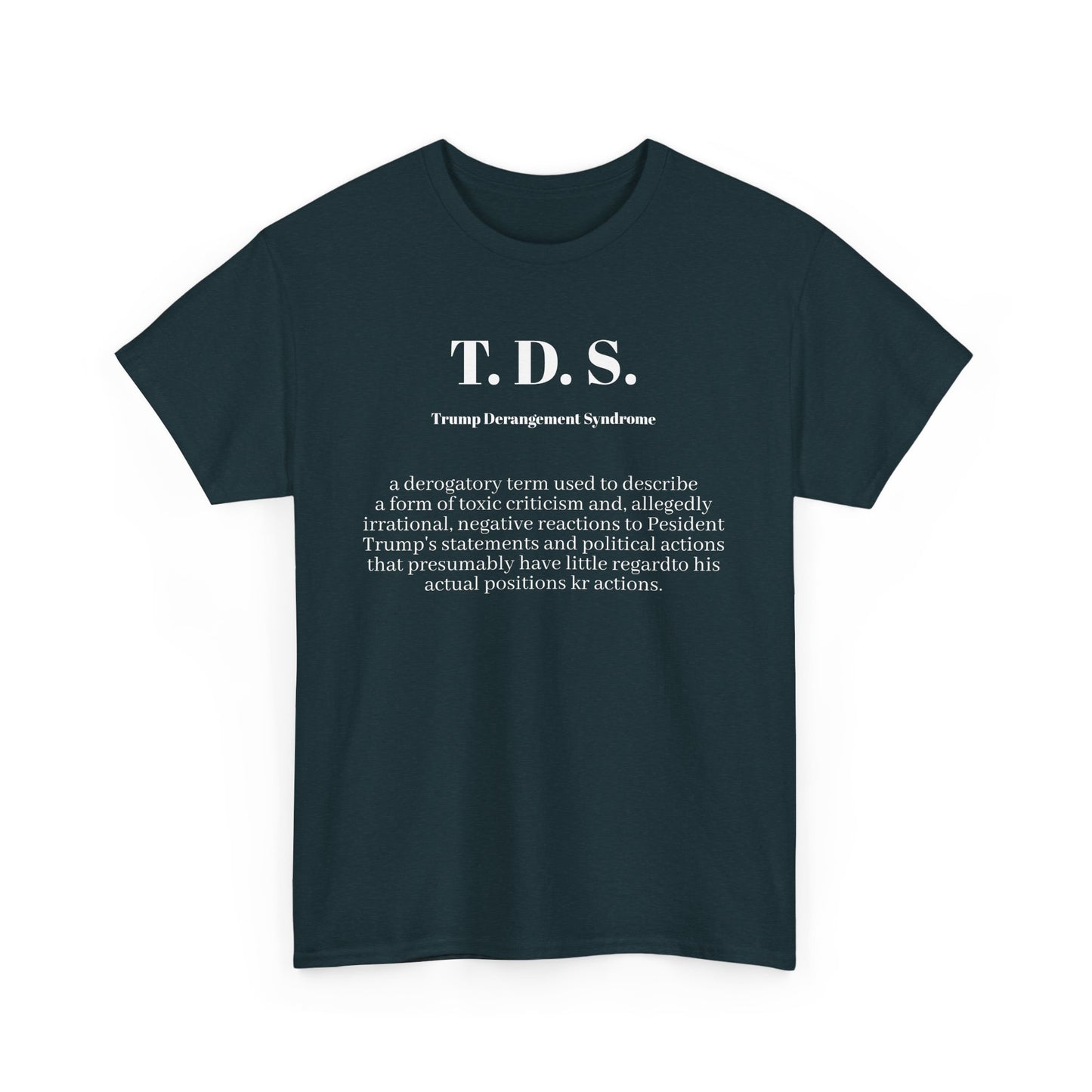 T.D.S, Unisex Heavy Cotton Tee - Psychonaut Swag