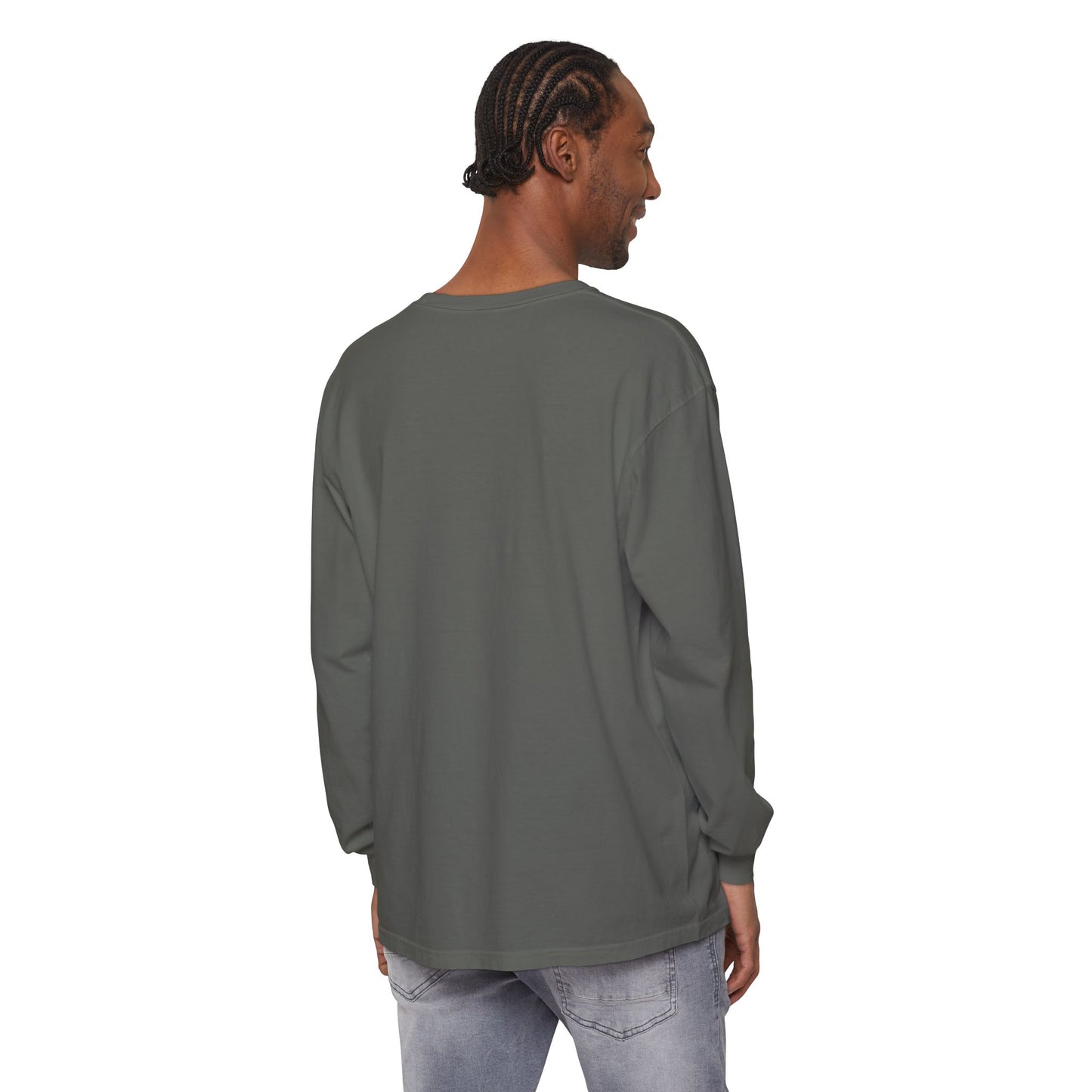 Rainbow, Unisex Garment-dyed Long Sleeve T-Shirt - Psychonaut Swag