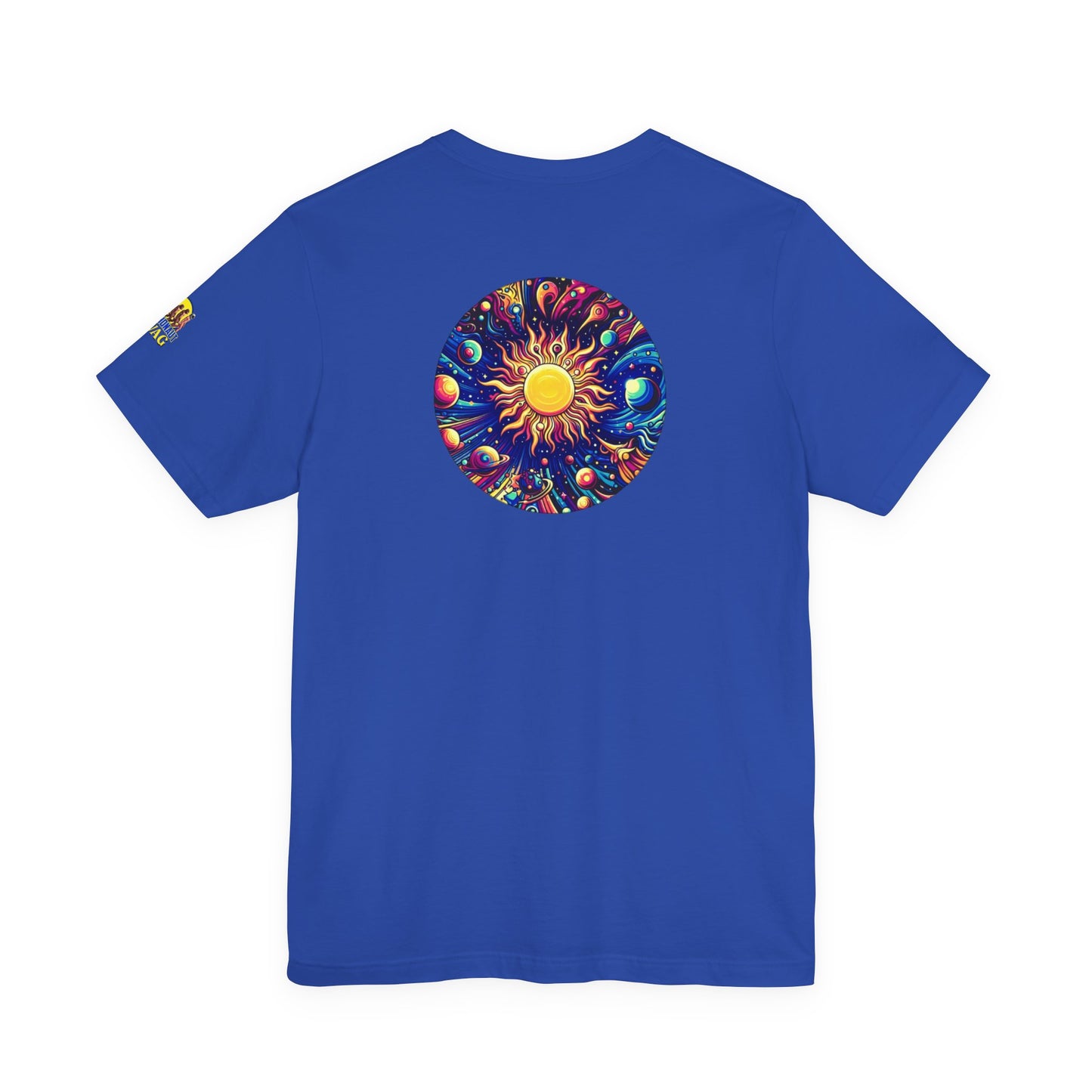 Psychonaut Staple solar system, Unisex Jersey Short Sleeve Tee - Psychonaut Swag