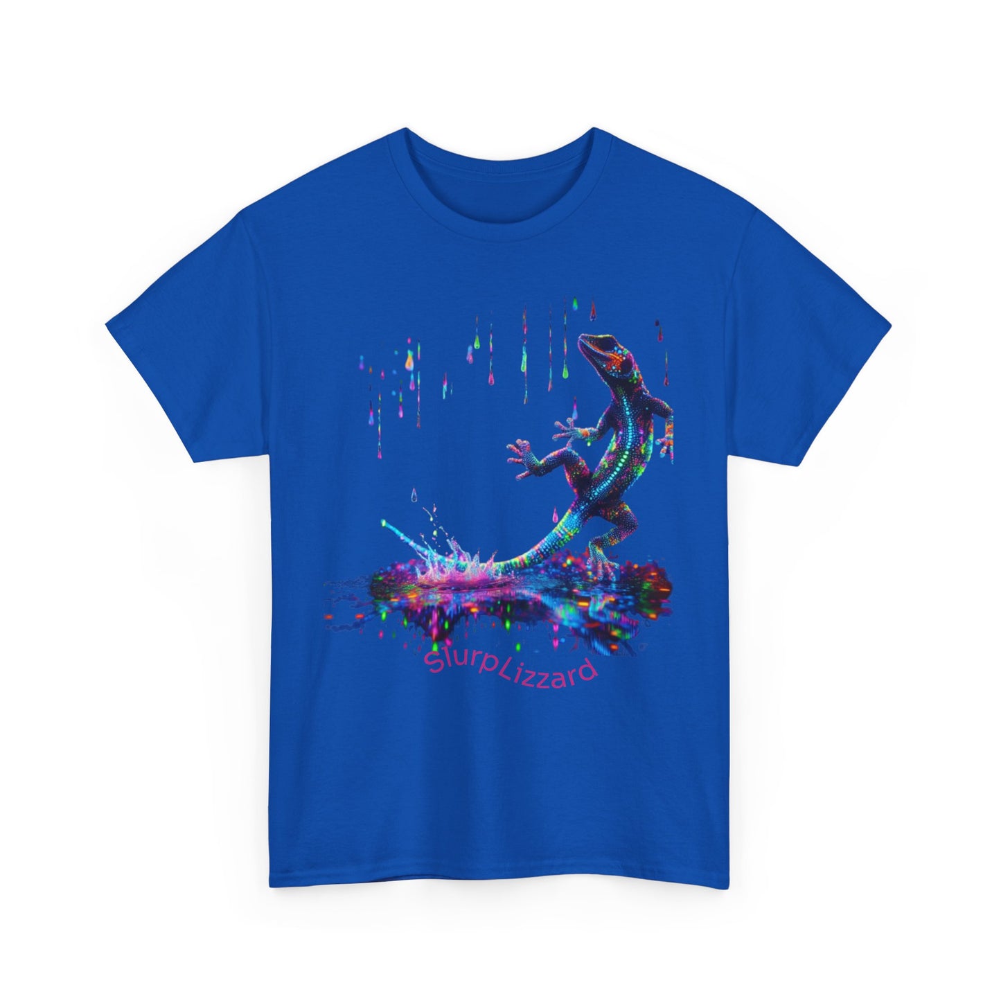Slurp Lizzard, Unisex Heavy Cotton Tee - Psychonaut Swag