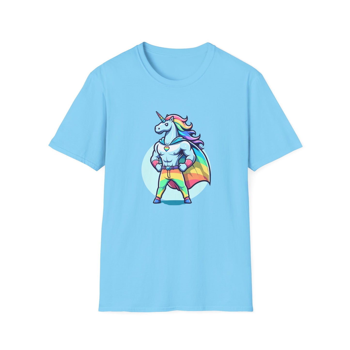 Dad Unicorn Superhero T-Shirt - Psychonaut Swag