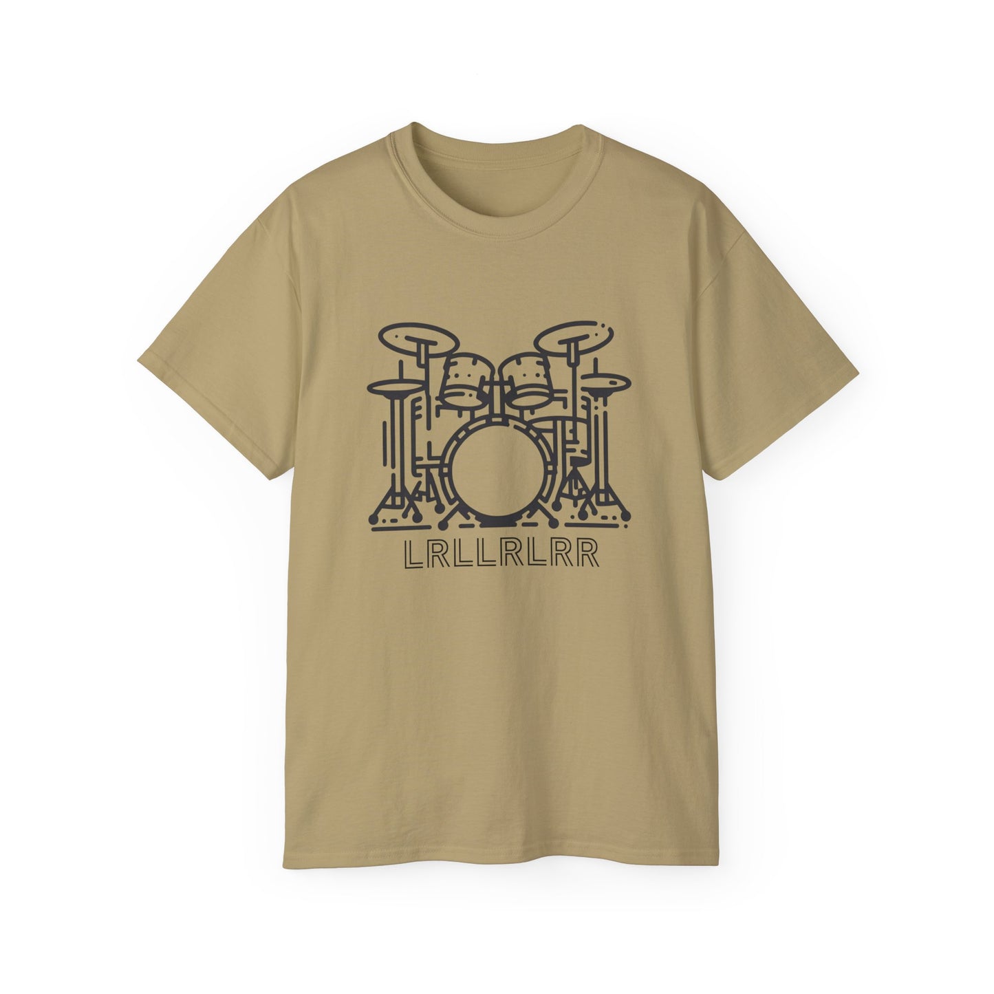 Drum-A-Diddle, Drumset Paradiddle, Unisex Ultra Cotton Tee - Psychonaut Swag