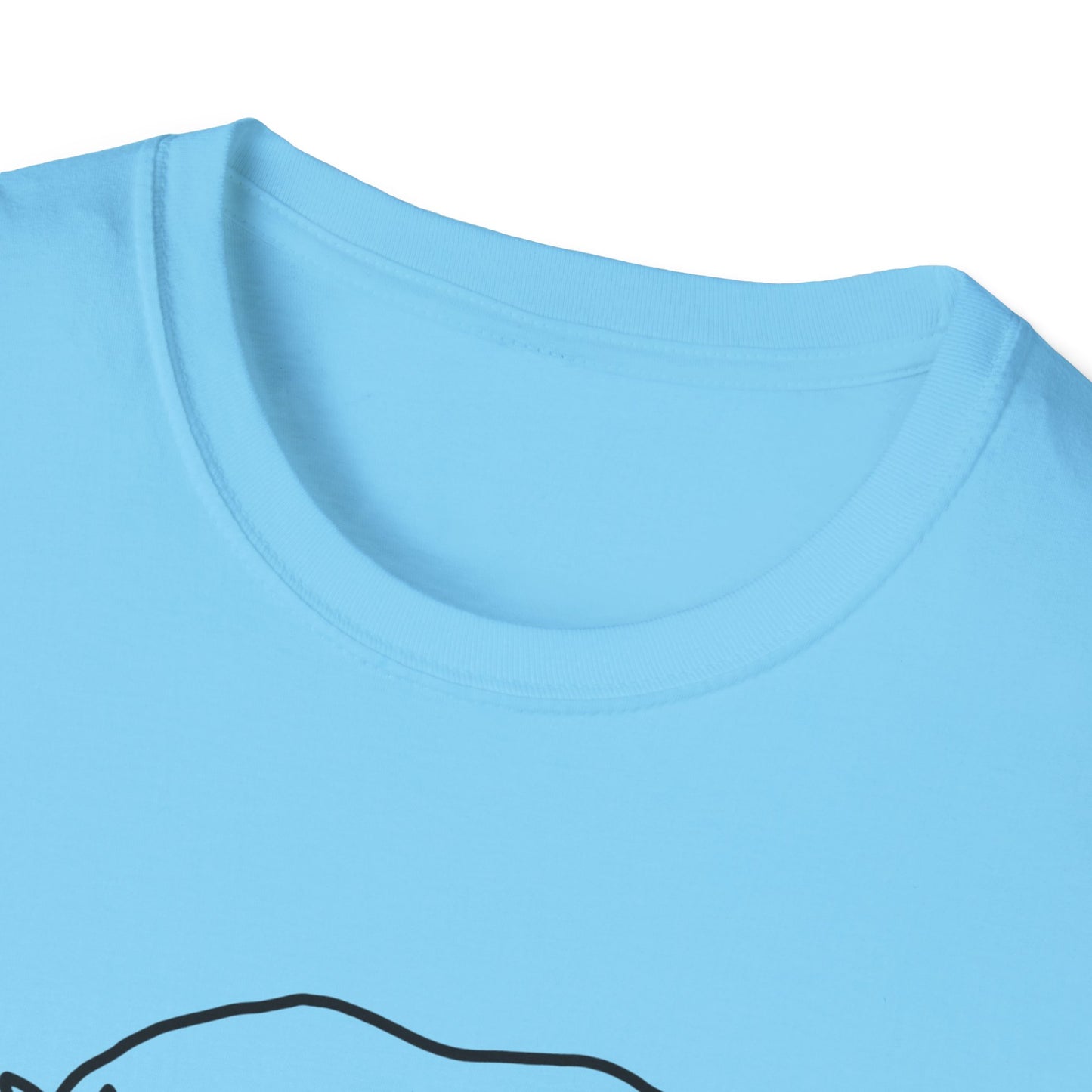Chunky Unicorn, Rhino, Unisex Softstyle T-Shirt, Funny Tee, Gift for Animal Lovers, Casual Wear, Birthday Present, Unique Graphic Shirt