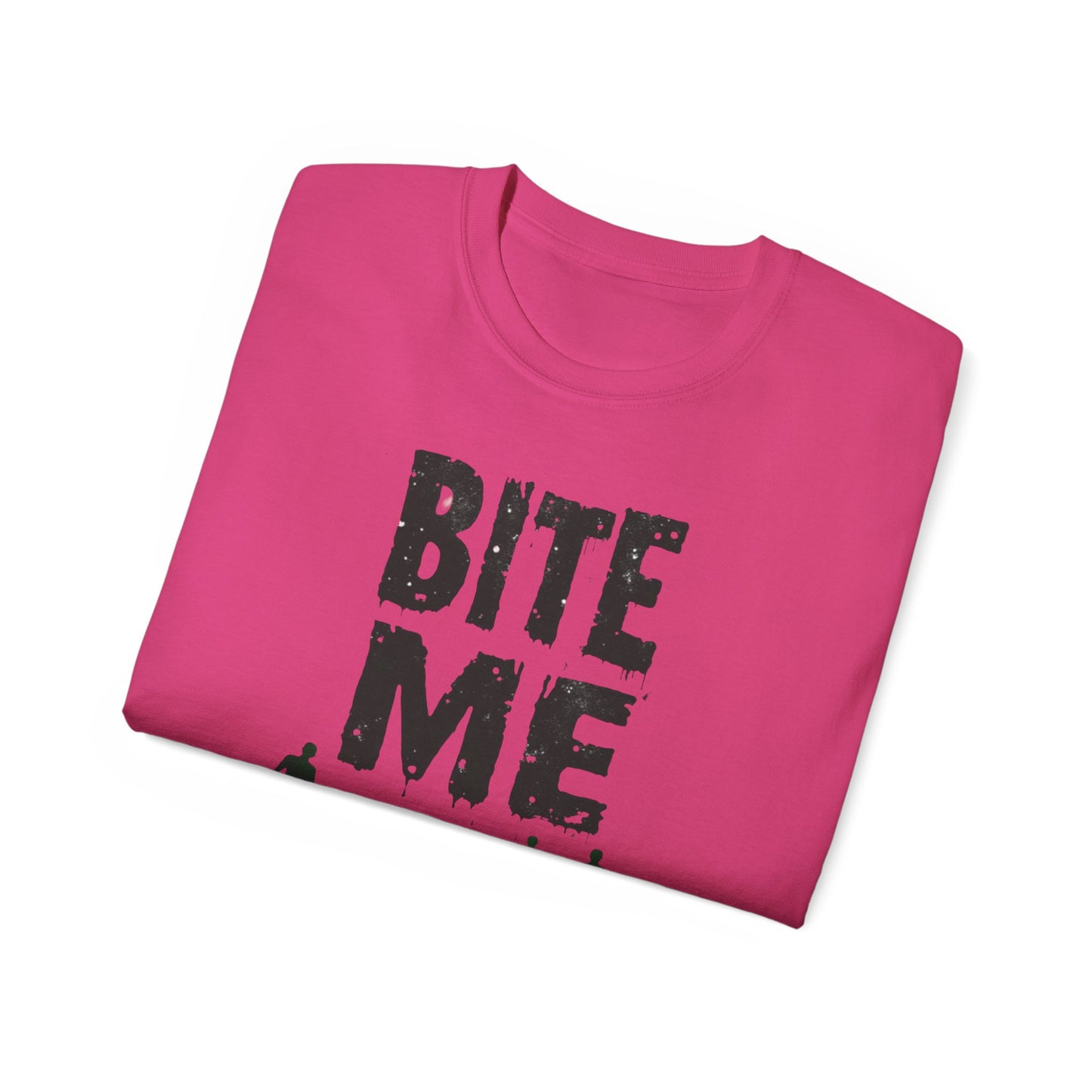Bite Me, Unisex Ultra Cotton T-Shirt, Casual Wear, Gift for Halloween, Party Shirt, Humor Merch