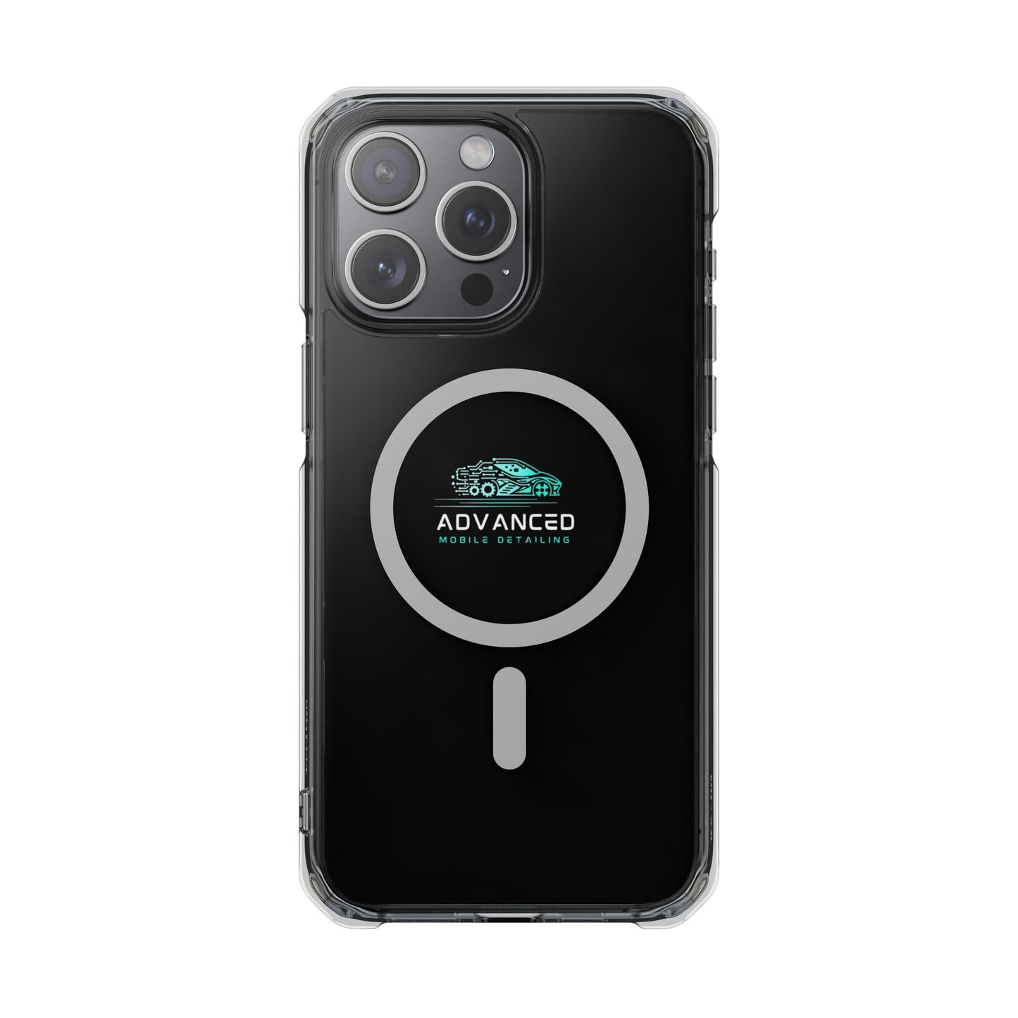Advanced Mobile Detailing, Phone Case for Car Enthusiasts, Clear Protective Shell, Advanced Mobile Detailing, Customizable Gift, Stylish Phone Accessory