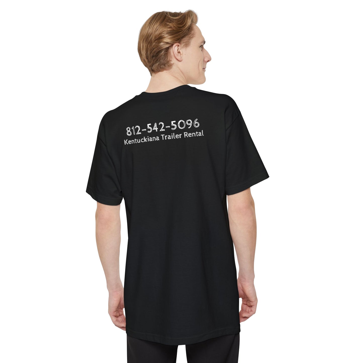 Tall mock1, Kentuckiana small biz swag, T-Shirt | Casual Souvenir Tee, Road Trip Gear, Gift for Trailer Owners, Fun Outdoor Wear, Unisex Apparel