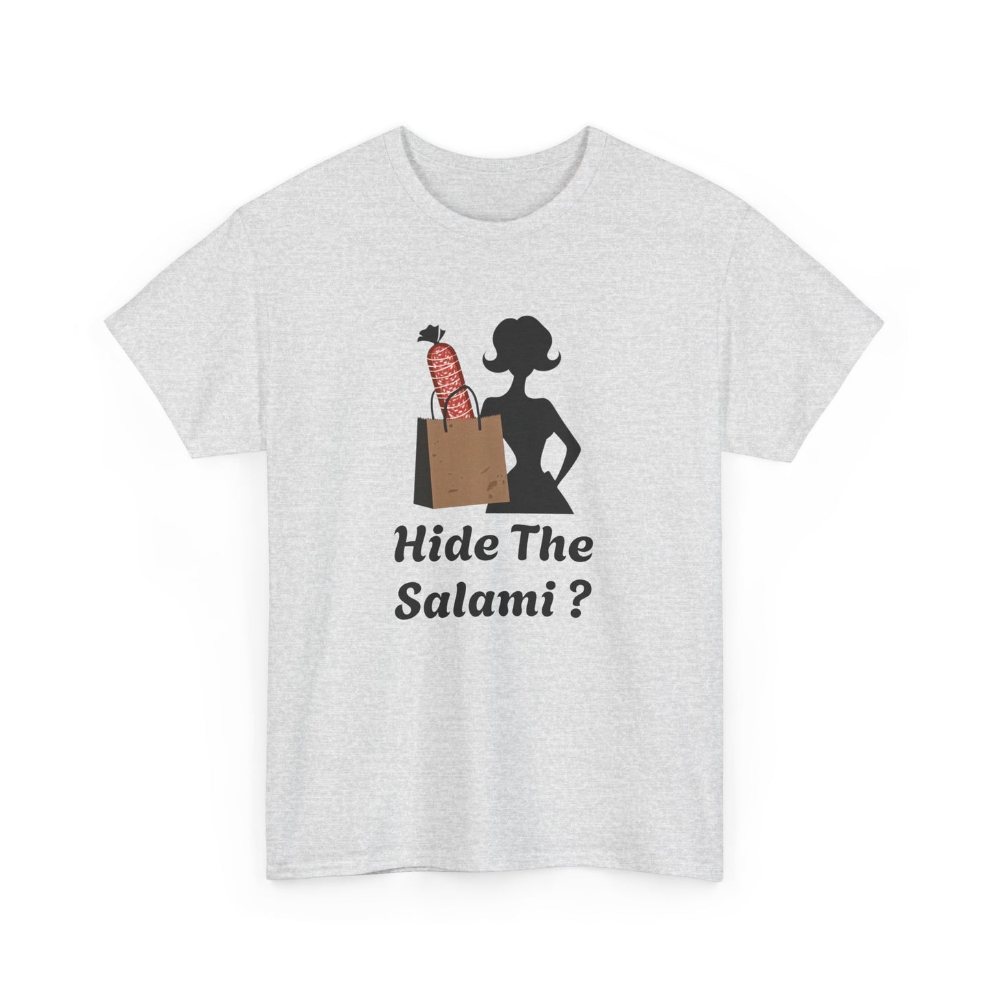 Hide the Salami Tee, Unisex Heavy Cotton Tee - Psychonaut Swag