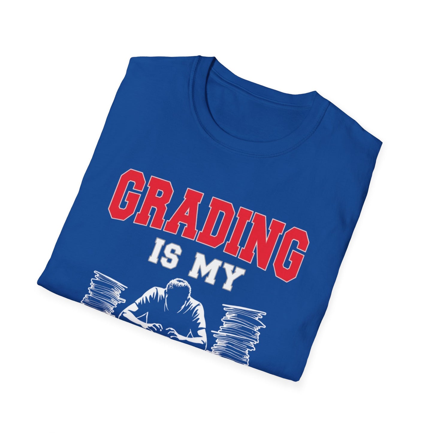 Grading for Cardio, Unisex Softstyle T-Shirt - Psychonaut Swag
