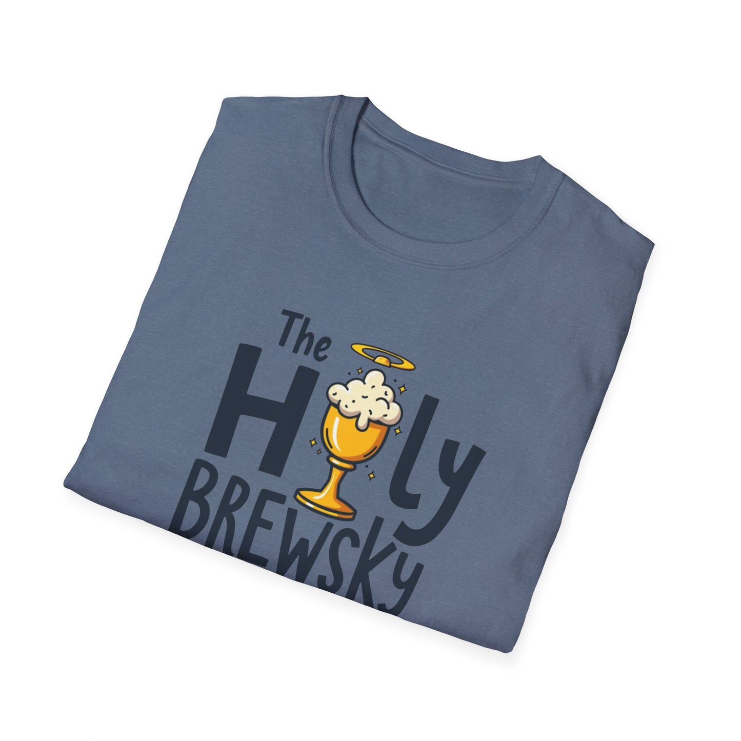 Holy Brewski Unisex T-Shirt, Funny Beer Tee, Gift for Beer Lovers, Party Shirt, Casual Wear, Birthday Gift - Psychonaut Swag