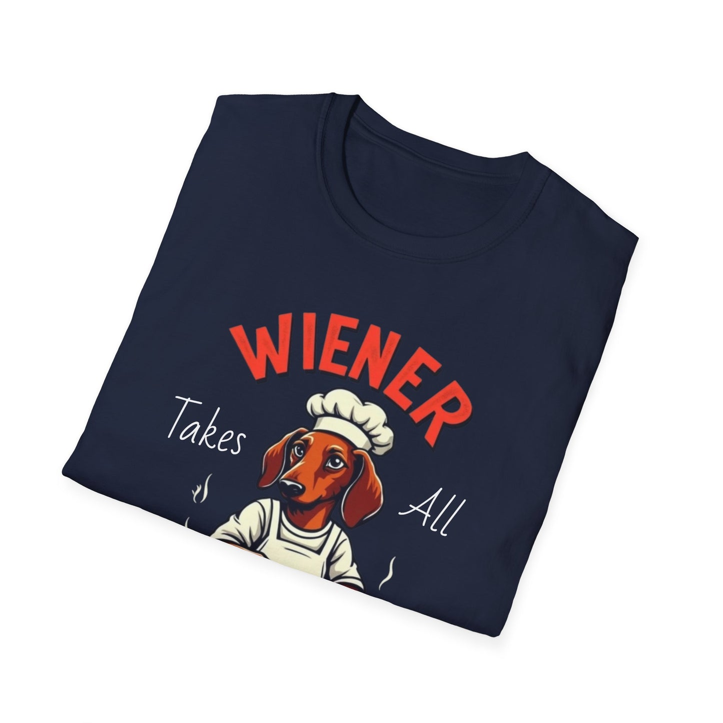 Wiener takes all, Dog Humor T-Shirt, Funny Pet Lover Gift, Cute Dog Tee, Unisex Funny Shirt, Dog Lover's Apparel - Psychonaut Swag