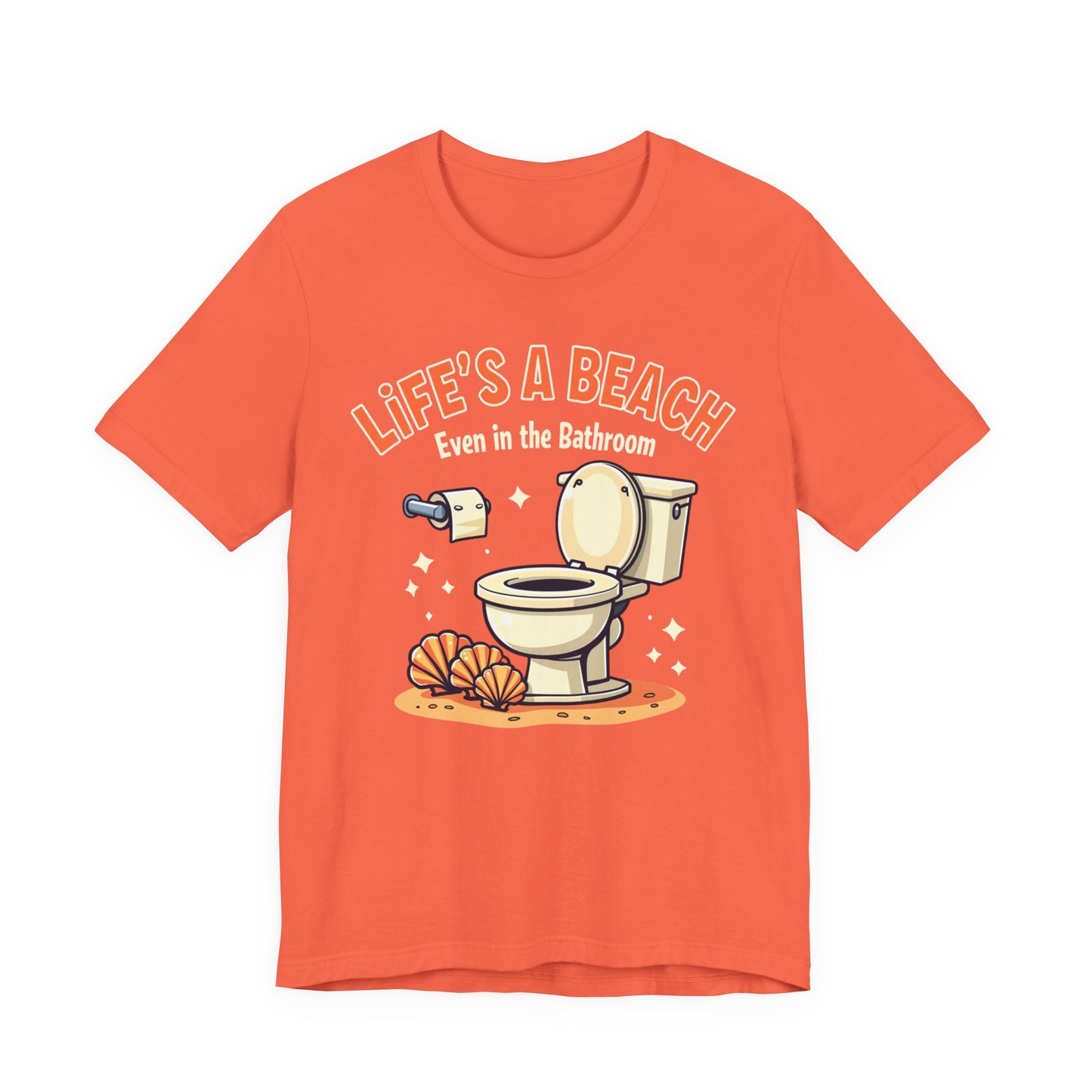 Life's a Beach, Unisex Short Sleeve Shirt - Psychonaut Swag