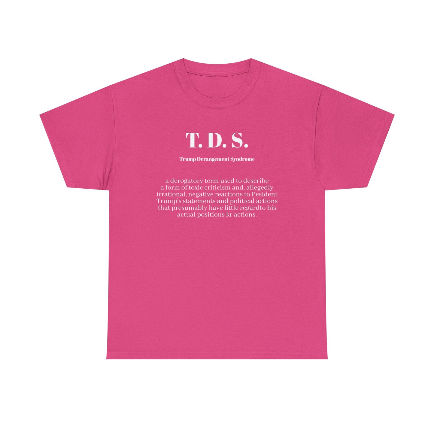 T.D.S, Unisex Heavy Cotton Tee - Psychonaut Swag