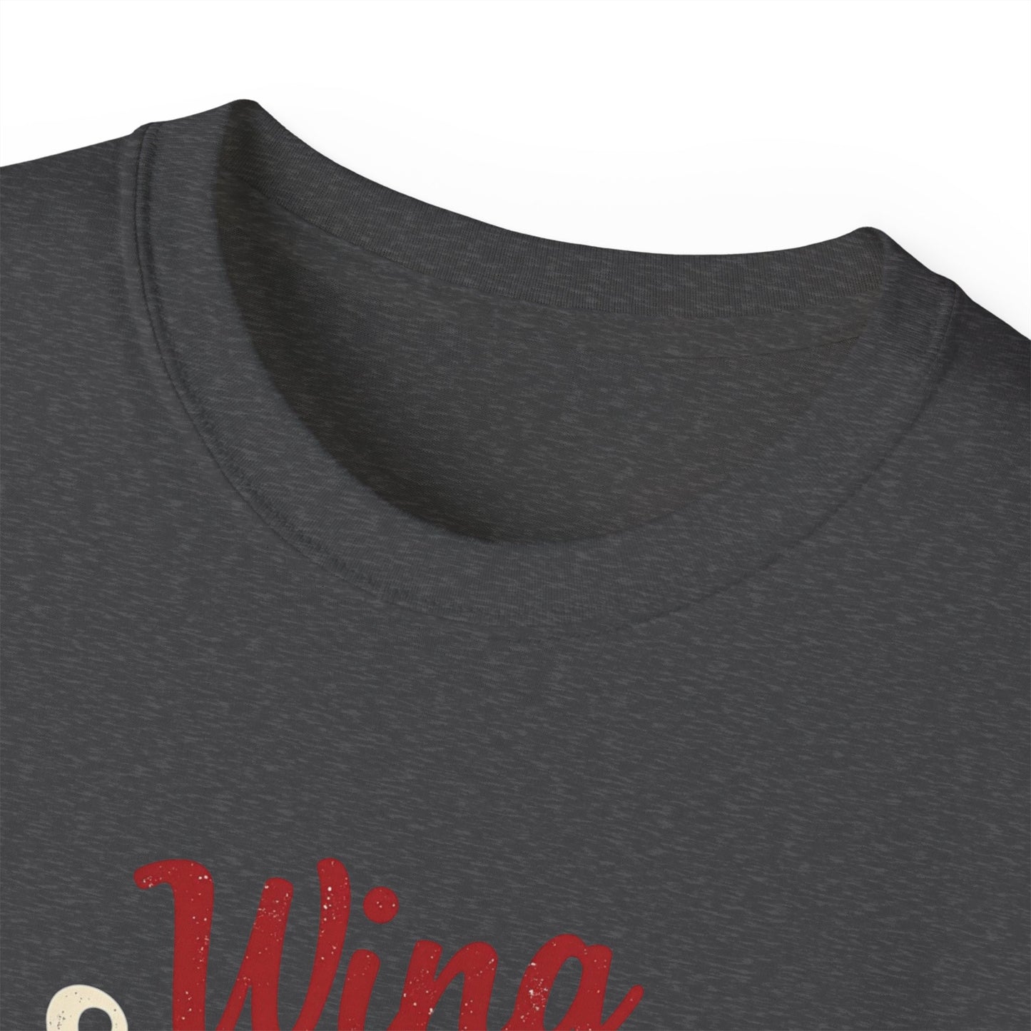 Wing Sweetheart Unisex Ultra Cotton Tee | Cute Graphic Shirt, Valentine's Day Gift, Trendy Casual Wear, Heart Theme Apparel, Unique T-Shirt - Psychonaut Swag