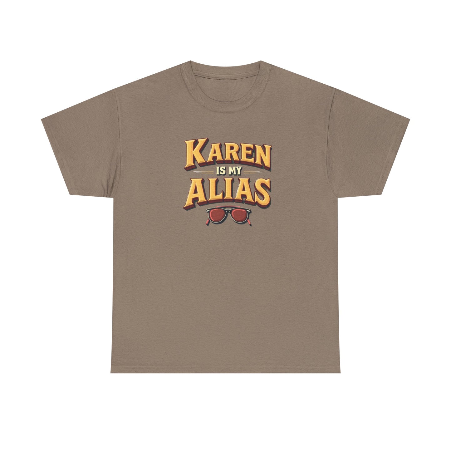 Karen is my Alias, Shirt, Casual Humor T-Shirt, Gift for Friends, Unique Party Wear - Psychonaut Swag