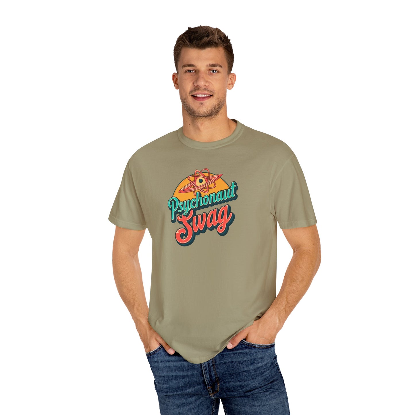 Psychonaut Swag, Atom tee shirt, Psychedelic T-Shirt | Retro Psychonaut Swag Tee | Unique Gift for Festival Lovers, Casual Wear, Art Enthusiasts, Unisex Apparel - Psychonaut Swag