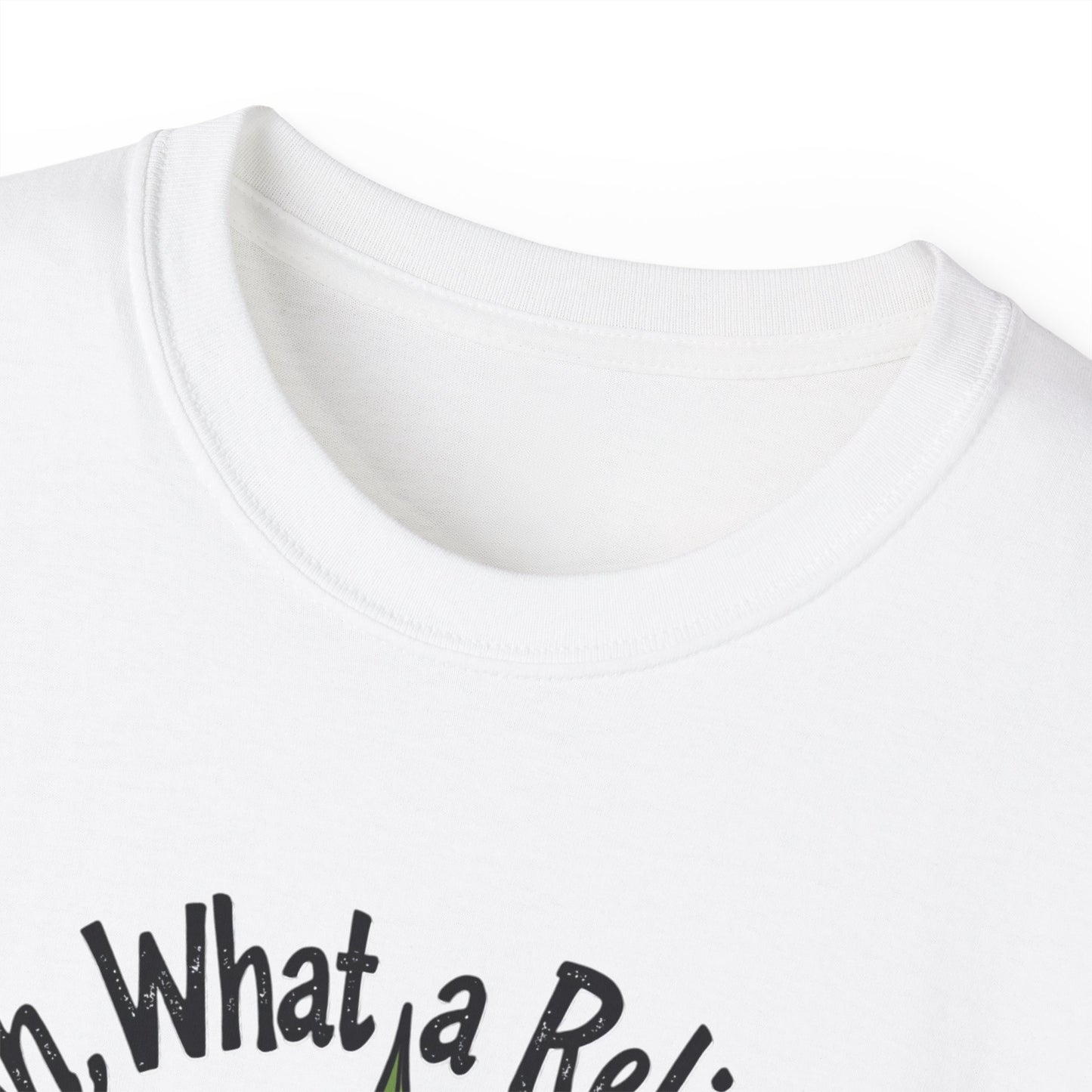 Ah, What a Relief Unisex Ultra Cotton Tee - Perfect for Cannabis Enthusiasts - Psychonaut Swag