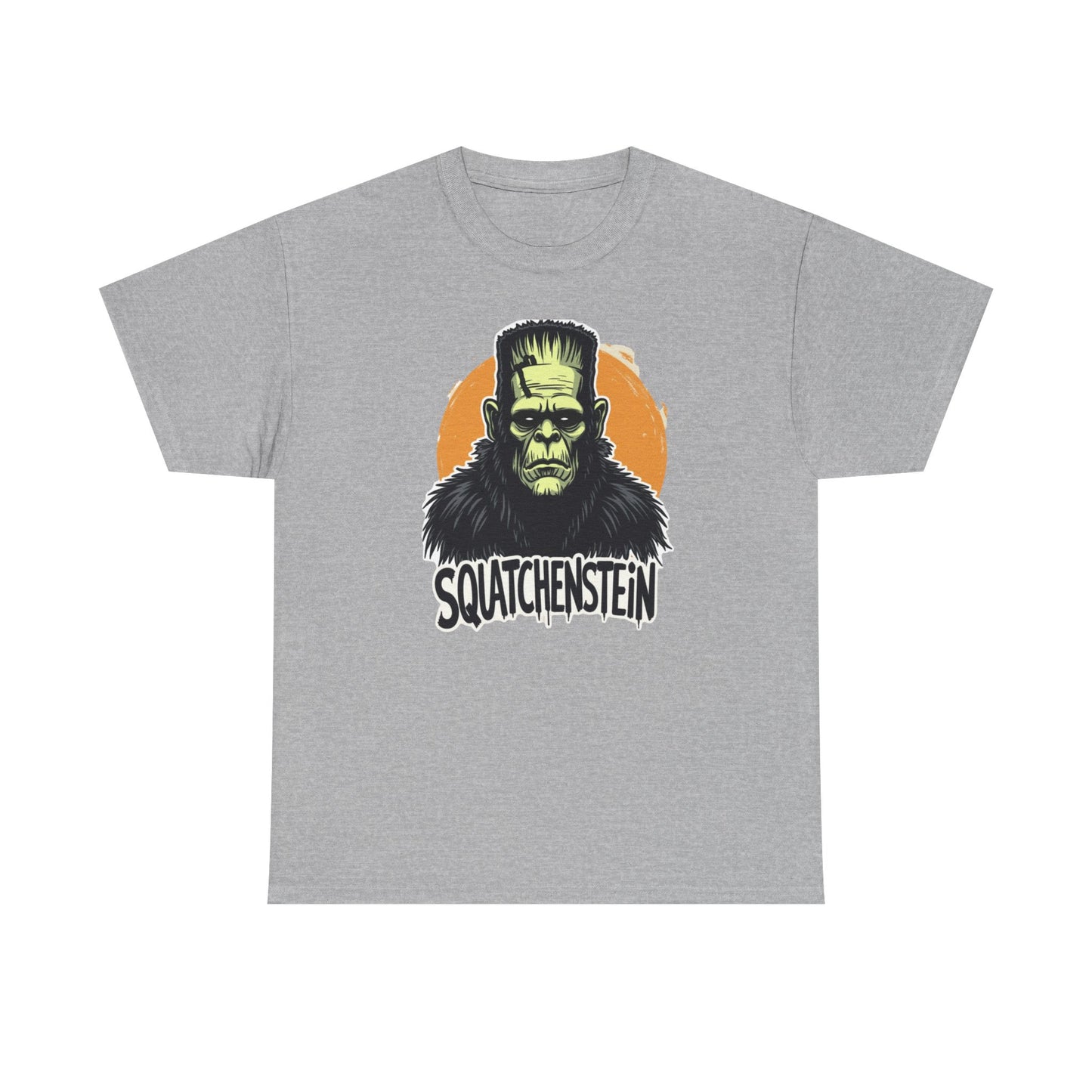 Sasquatch Halloween Tee, Funny Graphic Shirt, Unisex Costume T-Shirt, Retro Monster Apparel, Unique Gift for Halloween