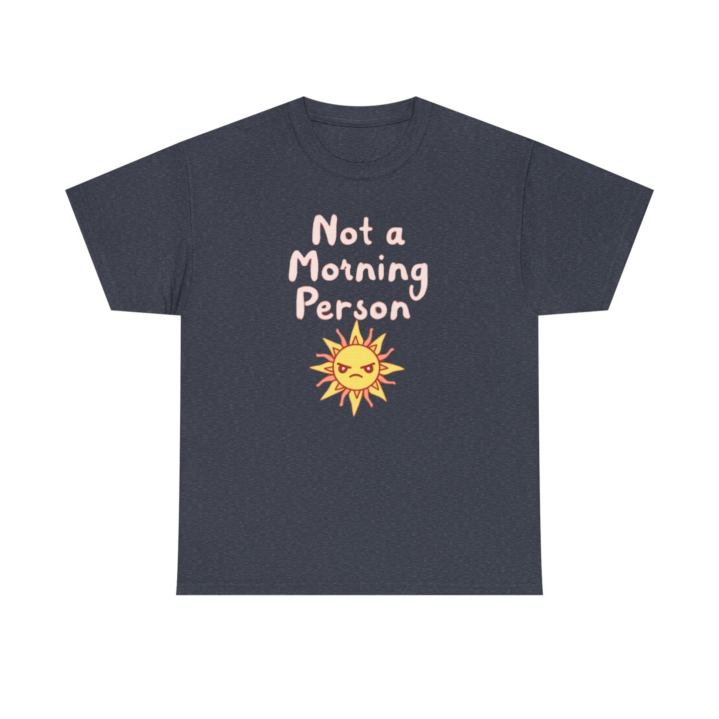 Not a Morning Person, Unisex Cotton T-Shirt, Fun Apparel for Kids and Adults, Perfect Gift for Birthdays and Celebrations - Psychonaut Swag