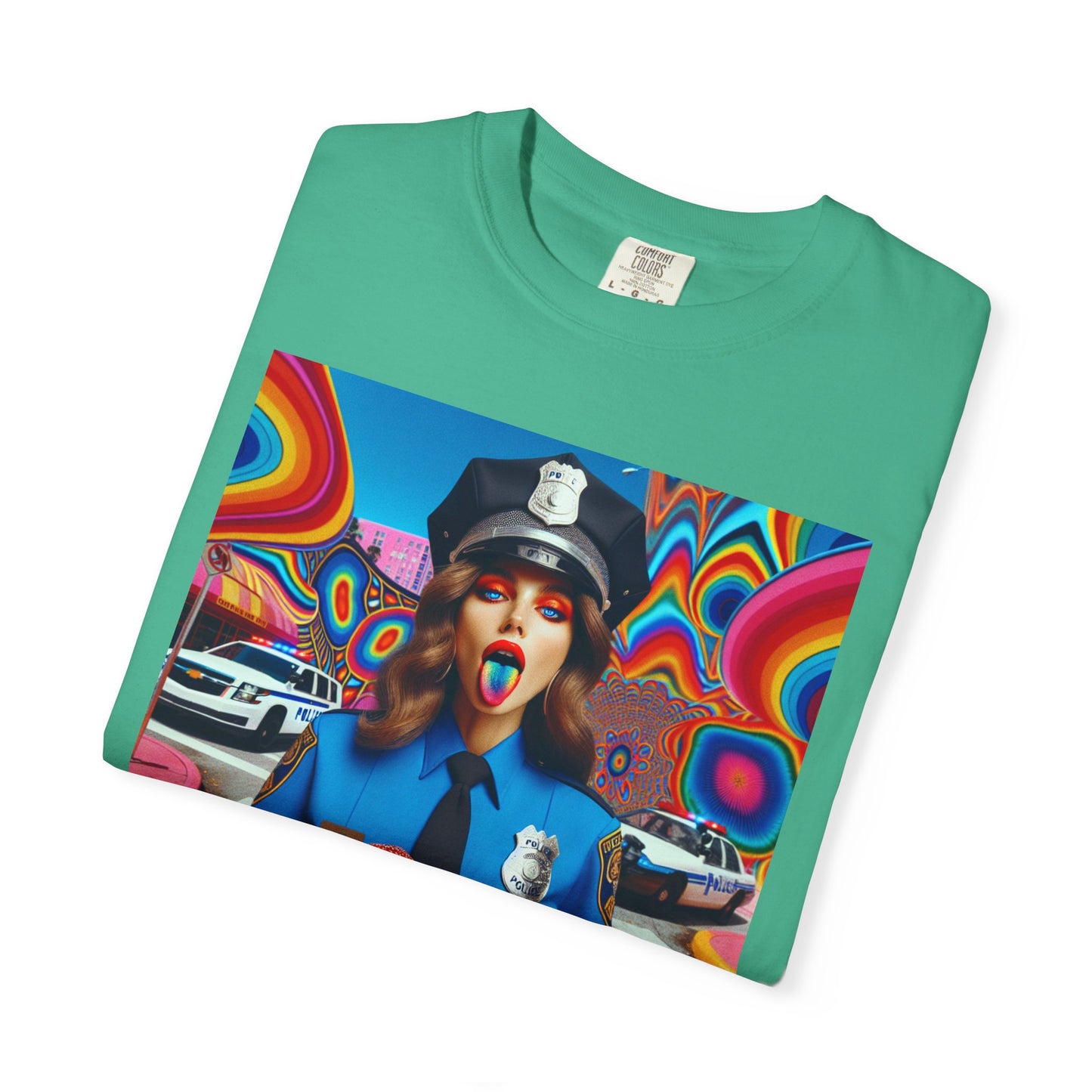 Holding, Unisex Garment-Dyed T-shirt - Psychonaut Swag