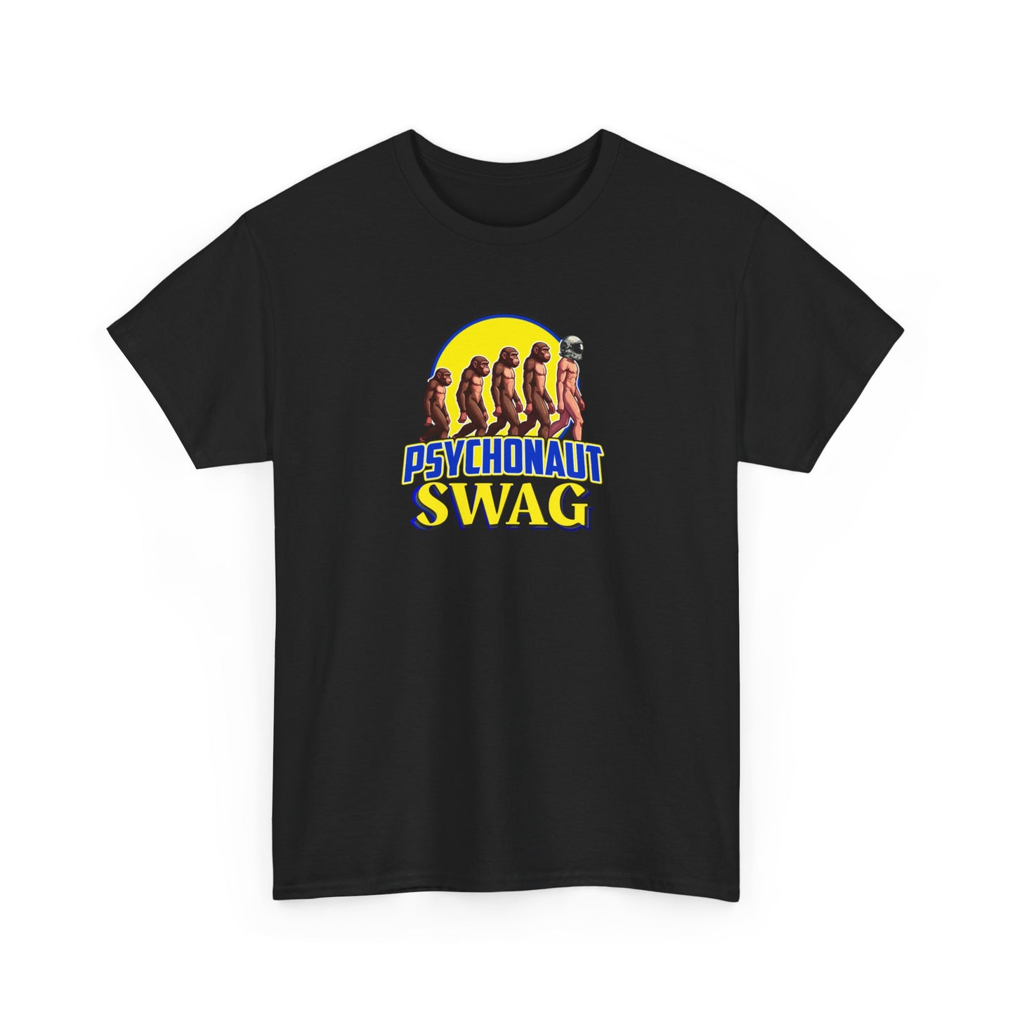 Psychonaut swag small biz, Heavy Cotton Tee, Cool Graphic T-Shirt, Streetwear Top, Gift for Psychonauts, Fun Casual Wear