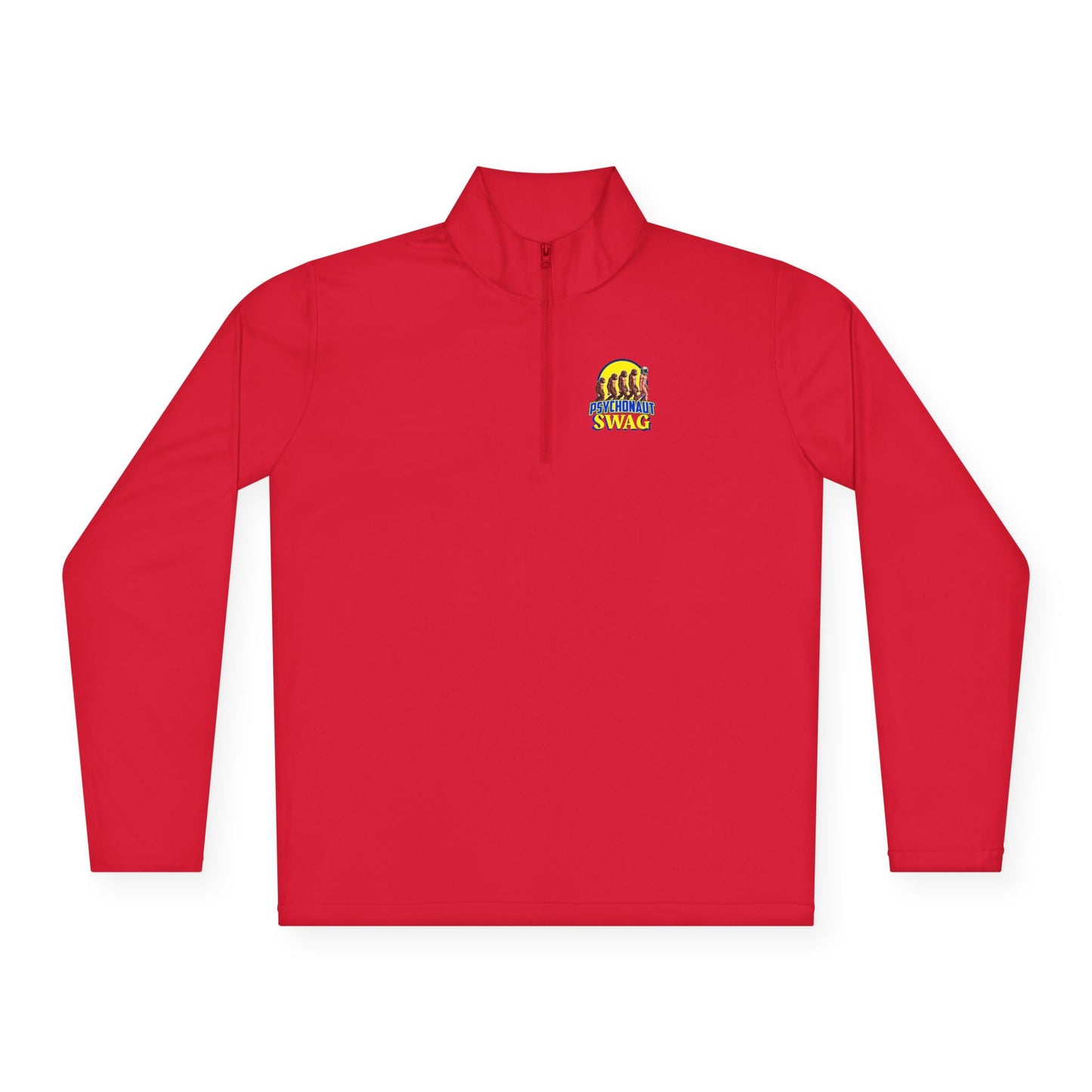 Psychonaut swag, small biz, Unisex Quarter-Zip Pullover with Vibrant Design, Cozy Layer, Ideal for Outdoor Activities, Gift for Him/Her, Perfect for Fall