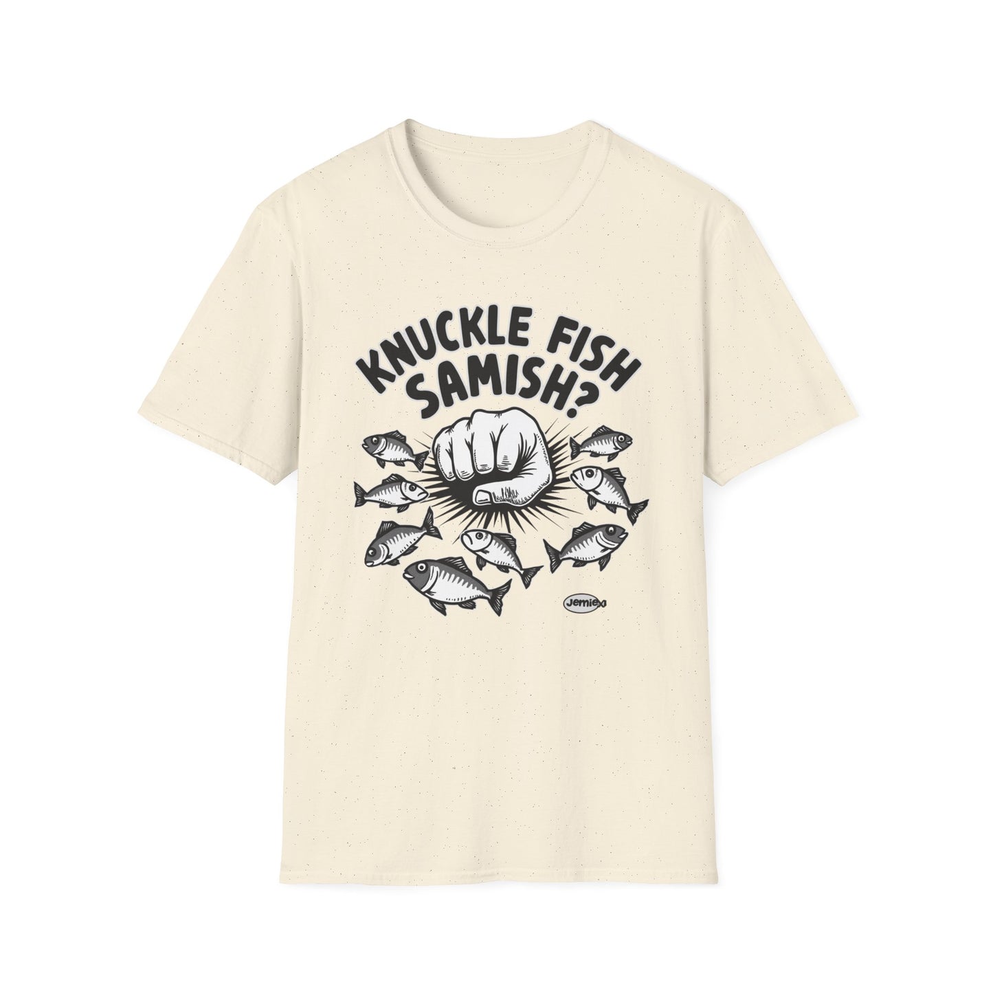 Knuckle Fish Samish, T-Shirt, Perfect for Anglers, Gift for Fishermen, Casual Wear, Outdoor Activities, Humor Shirt