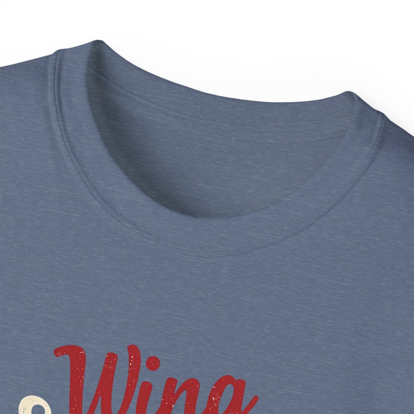 Wing Sweetheart Unisex Ultra Cotton Tee | Cute Graphic Shirt, Valentine's Day Gift, Trendy Casual Wear, Heart Theme Apparel, Unique T-Shirt - Psychonaut Swag
