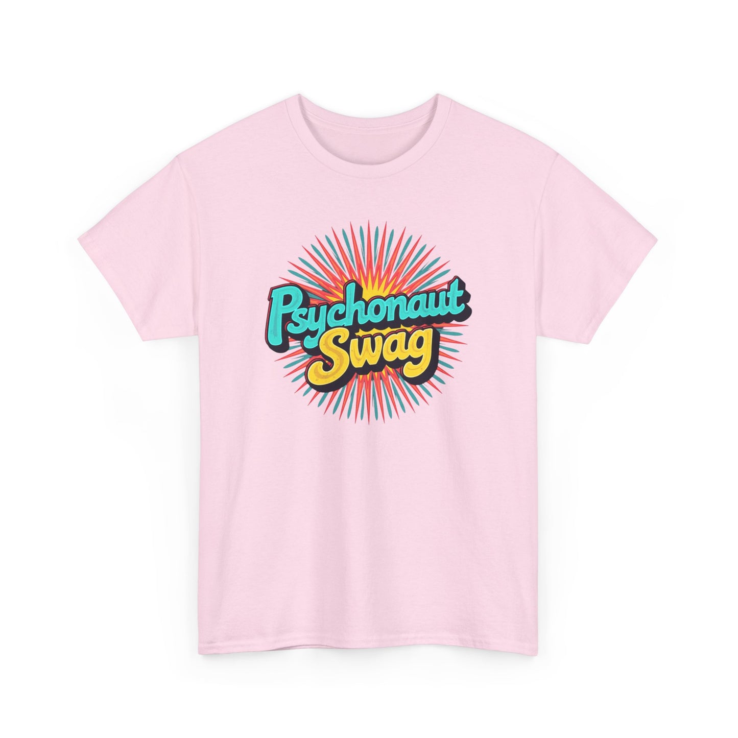 Psychonaut Swag, Atom light Tee, Psychedelic Graphic Tee, Unisex Heavy Cotton Tee, Casual Wear, Music Festival Shirt, Gift for Stoners, Vintage Style T-Shirt - Psychonaut Swag