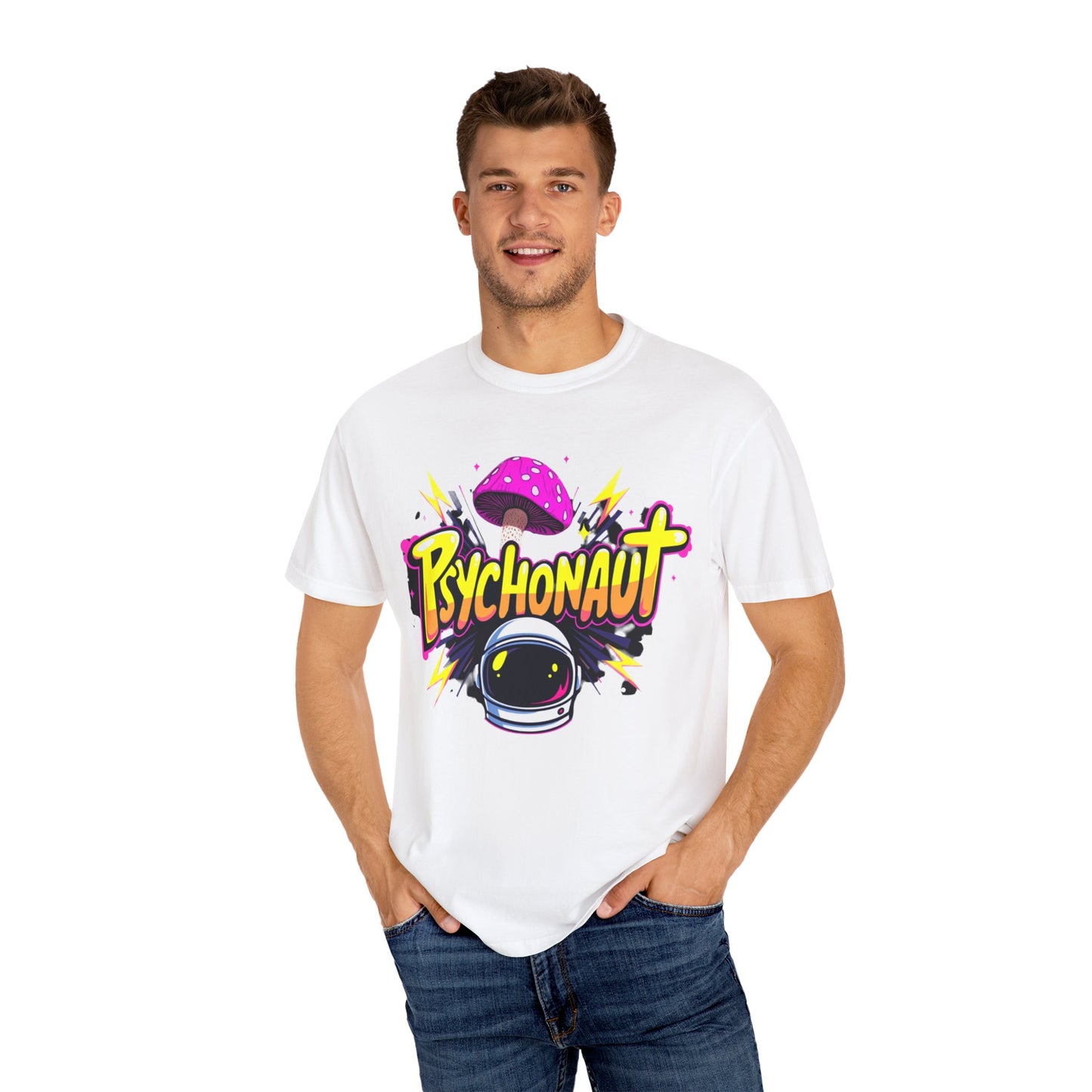 Psychonaut Explorer, Unisex Graphic T-Shirt - Fun, Colorful Space Design for Adventure Lovers - Psychonaut Swag