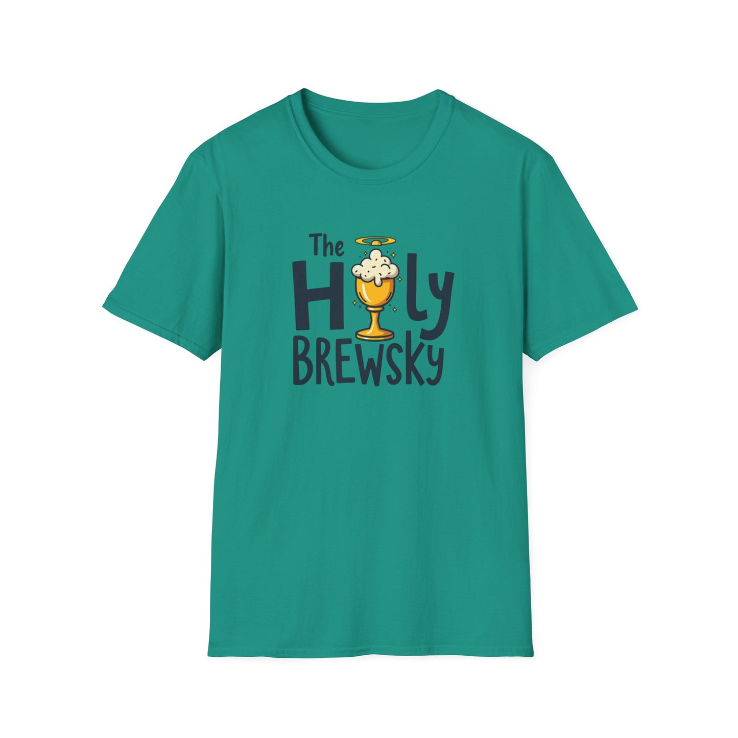 Holy Brewski Unisex T-Shirt, Funny Beer Tee, Gift for Beer Lovers, Party Shirt, Casual Wear, Birthday Gift - Psychonaut Swag