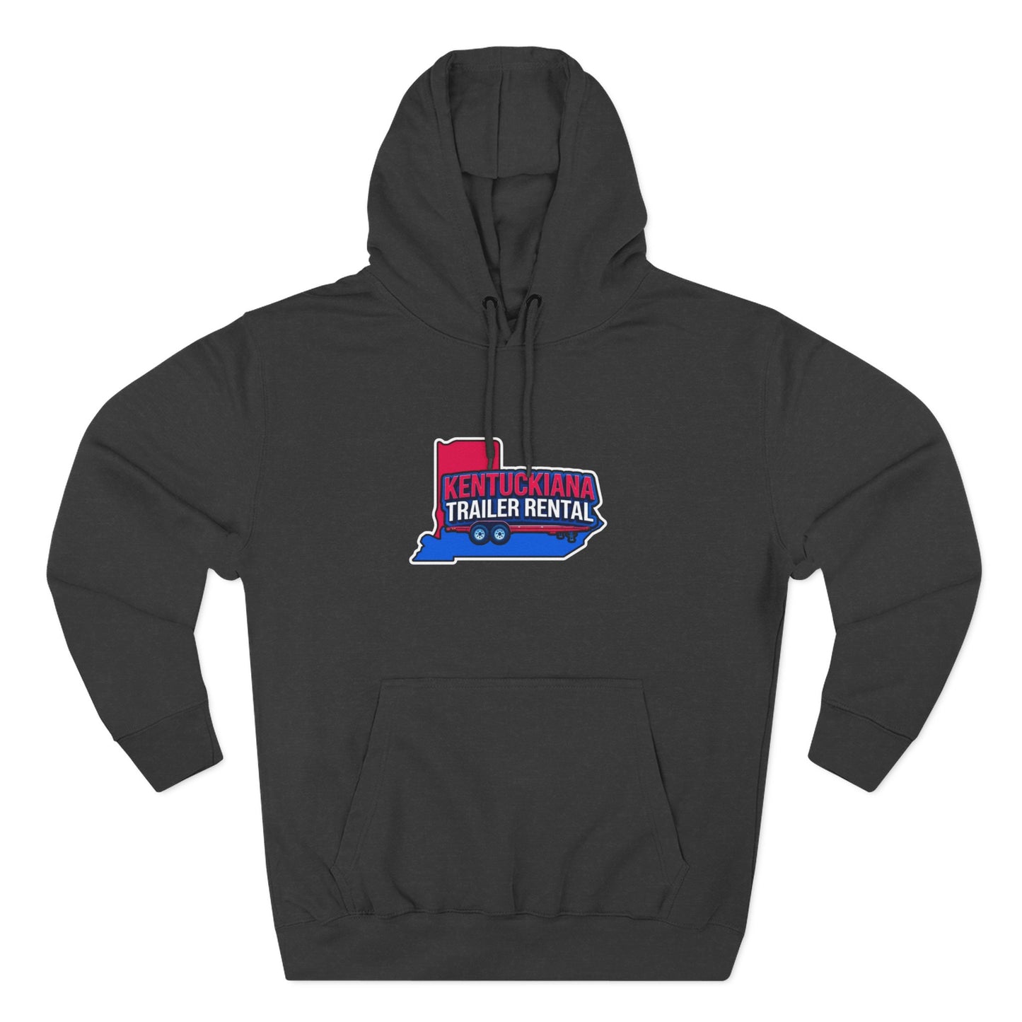 Kentuckiana Trailer Rental Hoodie | Cozy Casual Wear, Perfect for Road Trips, Gift for Outdoor Enthusiasts, Iconic Travel Style