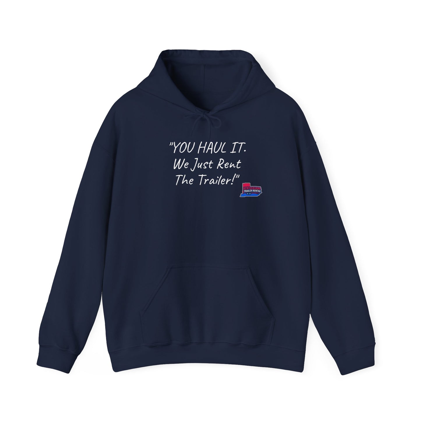 Kentuckiana Small biz swag, Trailer Rental Hoodie for Road Trips, Gifts for Adventure Lovers, Unique Hoodie for Renters, Travel Gear, Funny Sweatshirt