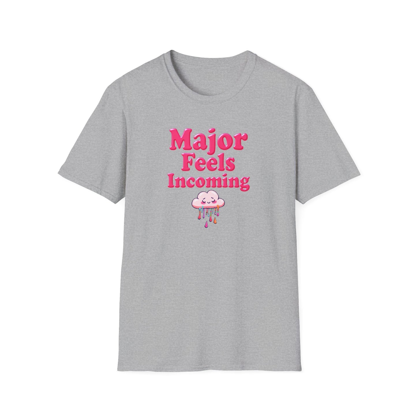 Major Feels Incoming Unisex T-Shirt, Fun Tee, Gifts for Friends, Casual Wear, Summer Fashion, Birthday Gift - Psychonaut Swag