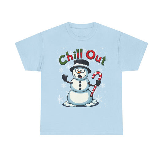 Chill Out Snowman T‑Shirt