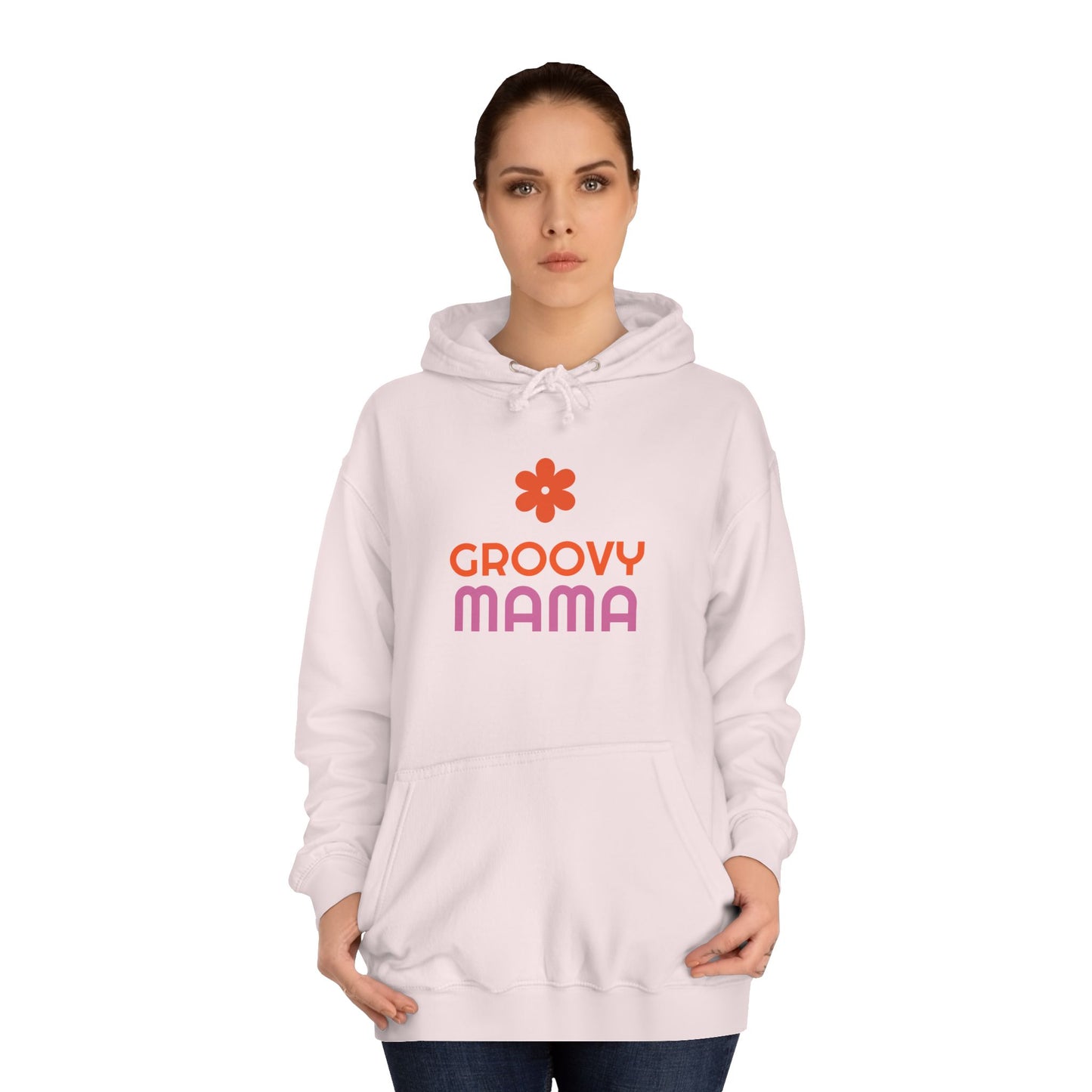 Groovy Mama Unisex College Hoodie - Psychonaut Swag