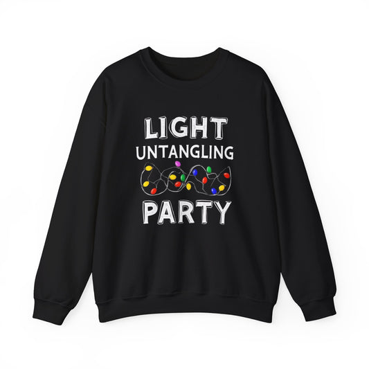 Light Untangling Party, Unisex Heavy Blend™ Crewneck Sweatshirt