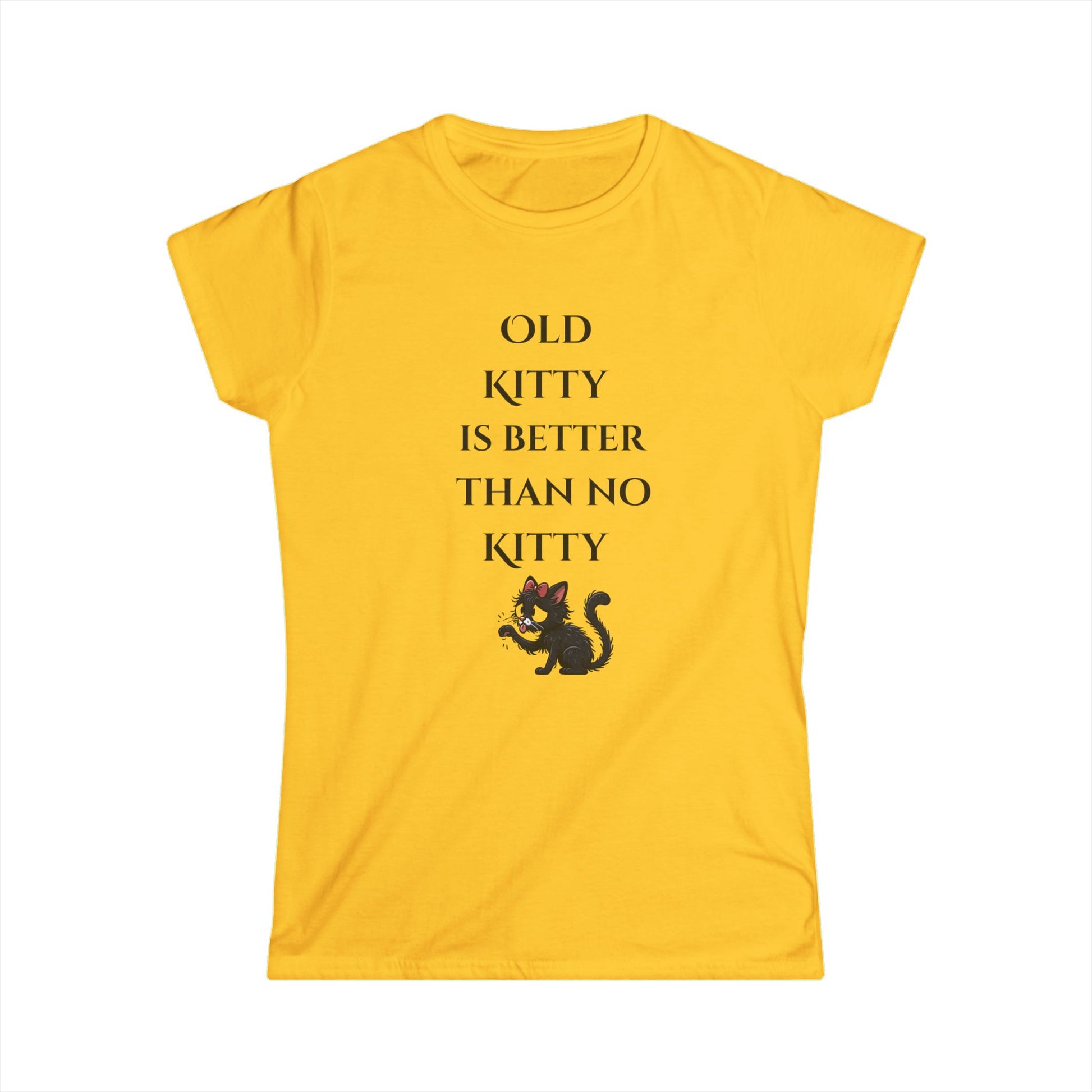 Old Kitty Women's Softstyle Tee - Psychonaut Swag