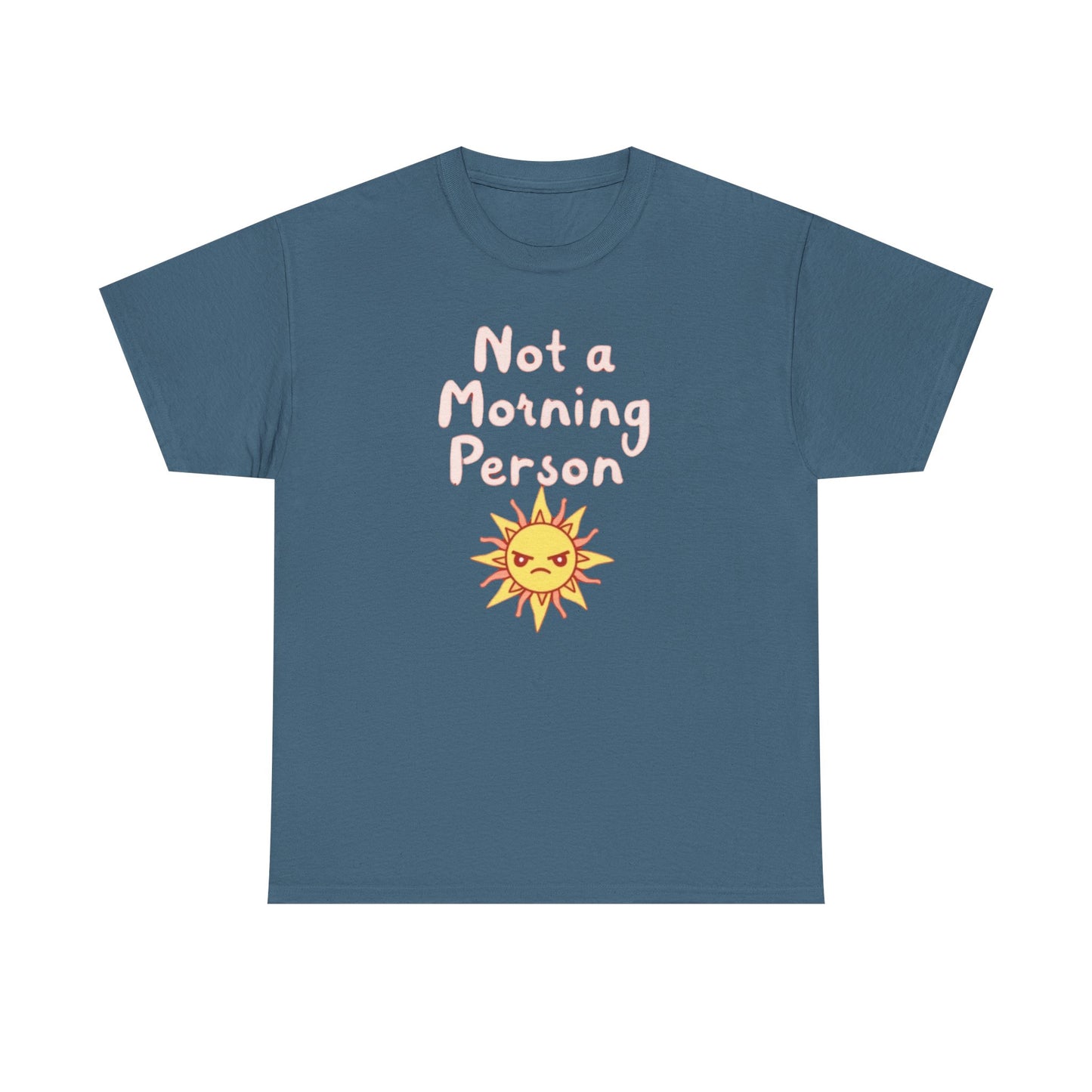 Not a Morning Person, Unisex Cotton T-Shirt, Fun Apparel for Kids and Adults, Perfect Gift for Birthdays and Celebrations - Psychonaut Swag