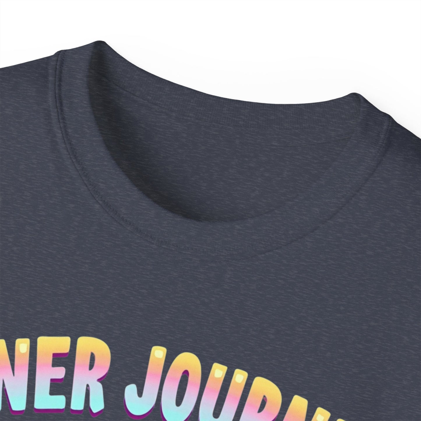 Inner Journey Unisex Ultra Cotton Tee - Vibrant Frog Design for Yoga and Meditation - Psychonaut Swag