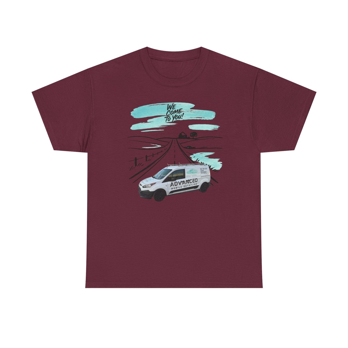 Advanced Mobile Detailing, Graphic tee, Unisex Heavy Cotton Tee