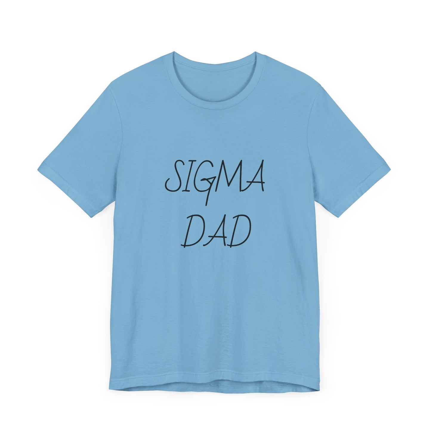 Sigma Dad, Unisex Jersey Short Sleeve Tee - Psychonaut Swag