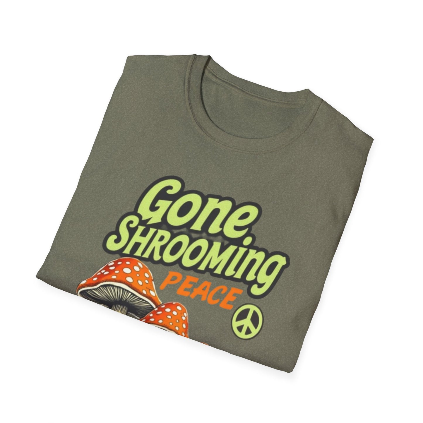 Gone Shrooming Unisex T-Shirt - Funny Mushroom Tee for Nature Lovers, Gift for Hikers, Campers, and Outdoor Enthusiasts - Psychonaut Swag