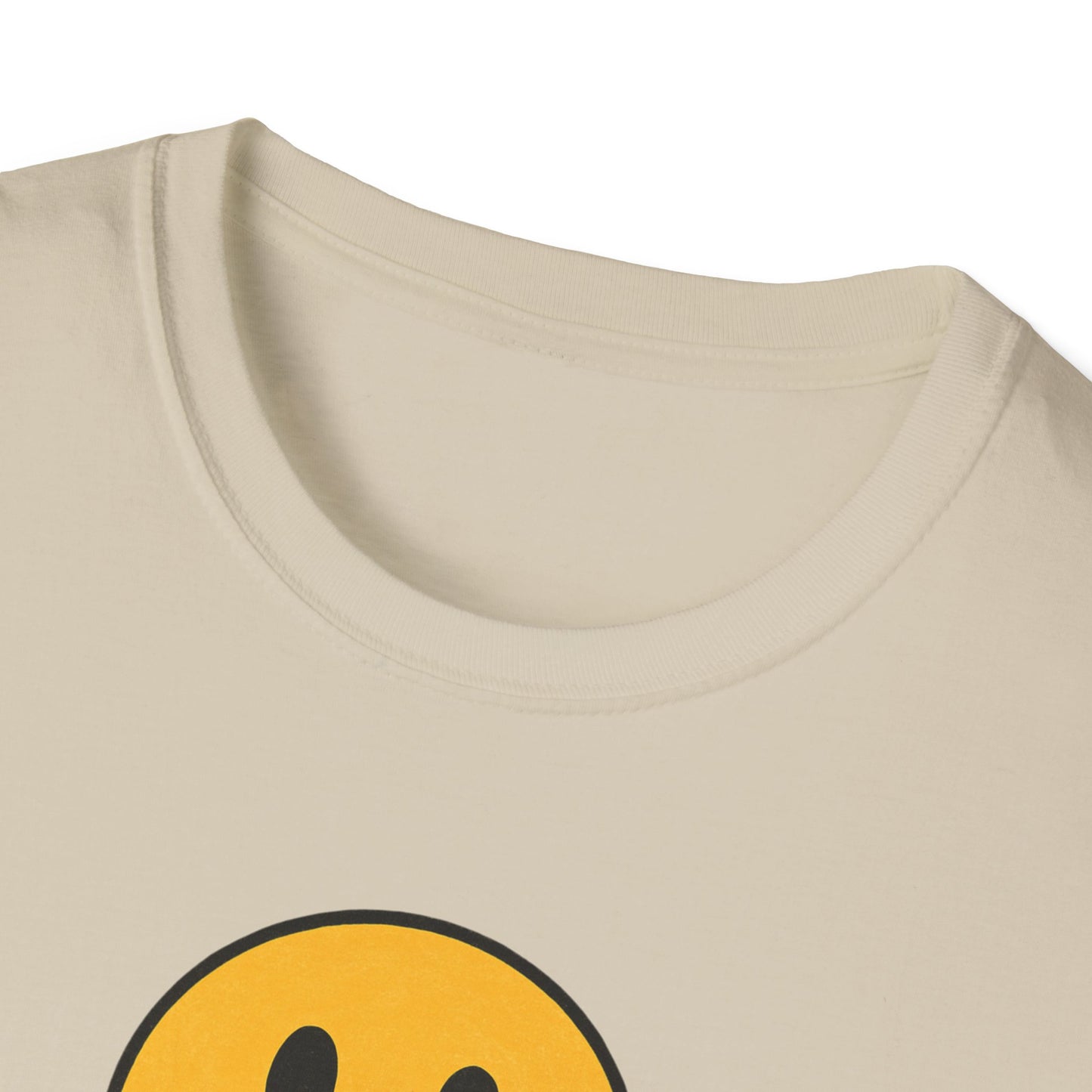 Smile Encouragement T-Shirt, Positive Vibes Tee, Unisex Graphic Shirt, Gift for Friends, Casual Wear, Everyday Comfort - Psychonaut Swag