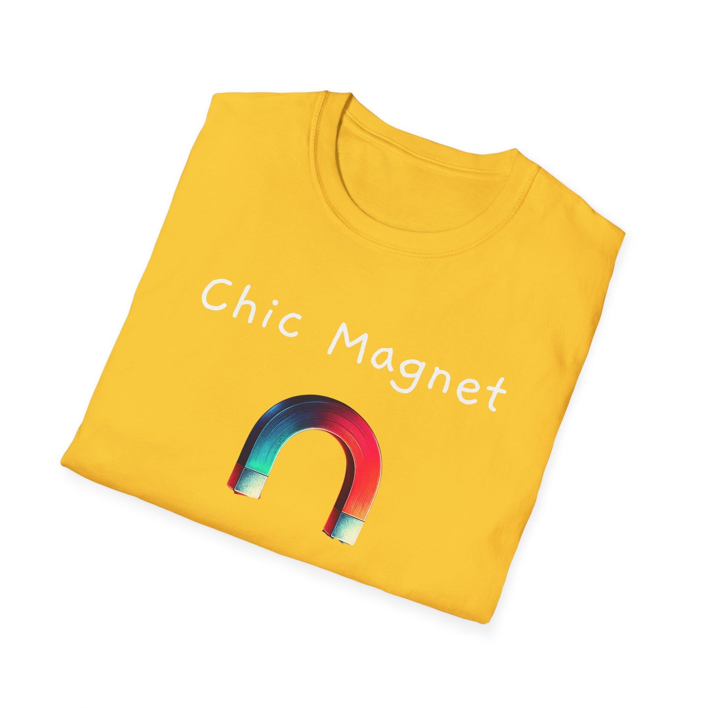 Chic Magnet Unisex Softstyle T-Shirt - Fun and Quirky Graphic Tee - Psychonaut Swag