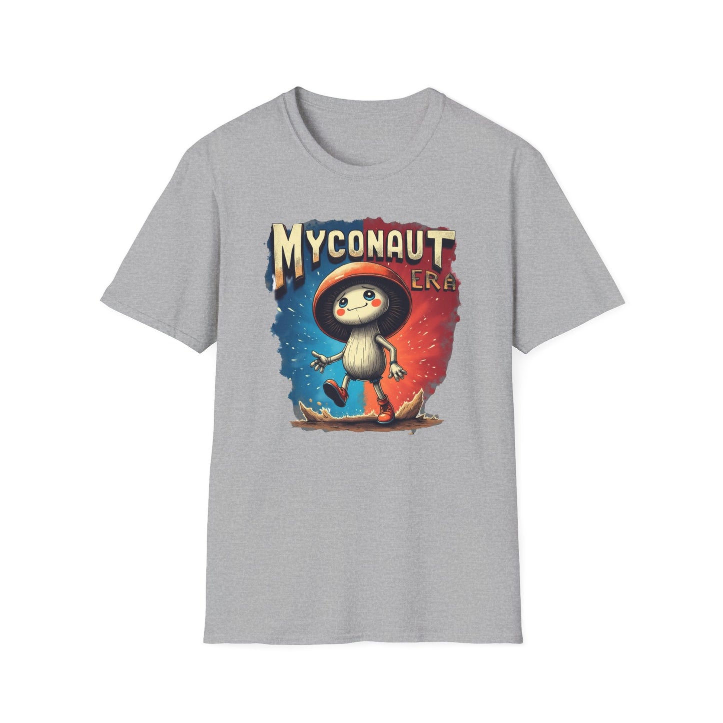 Myconaut Era, Cosmic Adventure T-Shirt, Myconaut Graphic Tee, Unisex Space Shirt, Gift for Gamers, Fun Vintage Style Tee - Psychonaut Swag