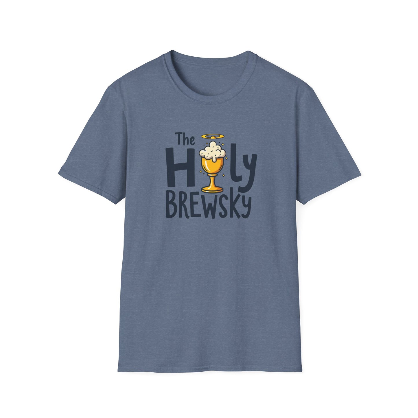 Holy Brewski Unisex T-Shirt, Funny Beer Tee, Gift for Beer Lovers, Party Shirt, Casual Wear, Birthday Gift - Psychonaut Swag