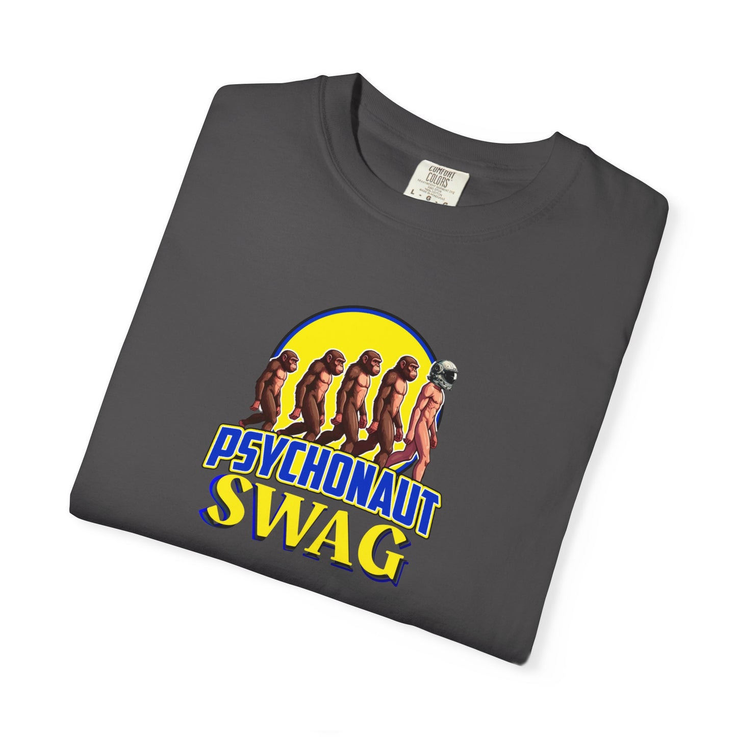 Psychonaut Swag small biz,  Unisex Garment-Dyed T-Shirt | Unique Gift for Festival Lovers, Streetwear, Casual Style, Summer Wardrobe, Psychedelic Art